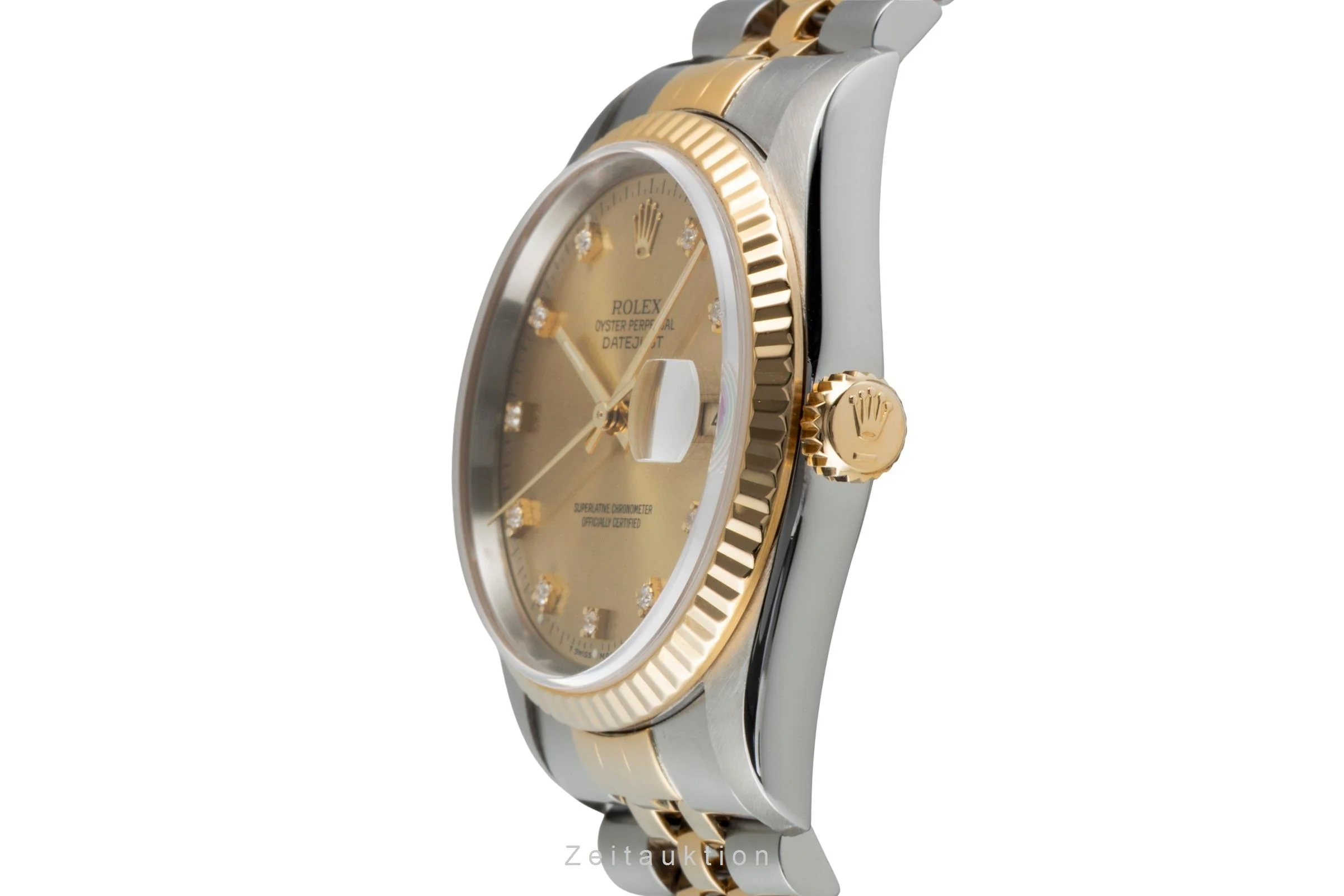 Rolex Datejust steel / gold automatic men's watch 16233  [2506586] - Image 7