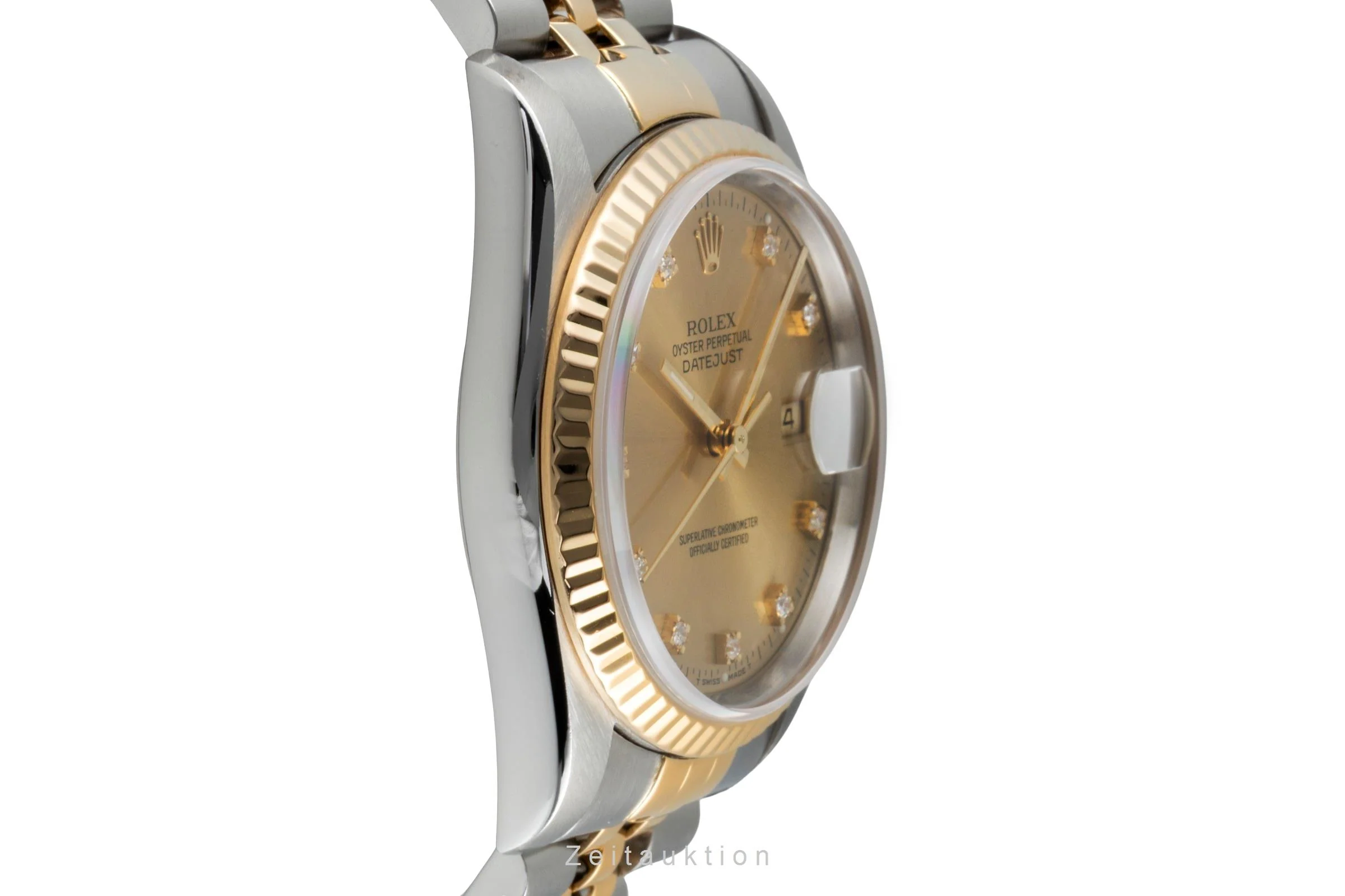 Rolex Datejust steel / gold automatic men's watch 16233  [2506586] - Image 8