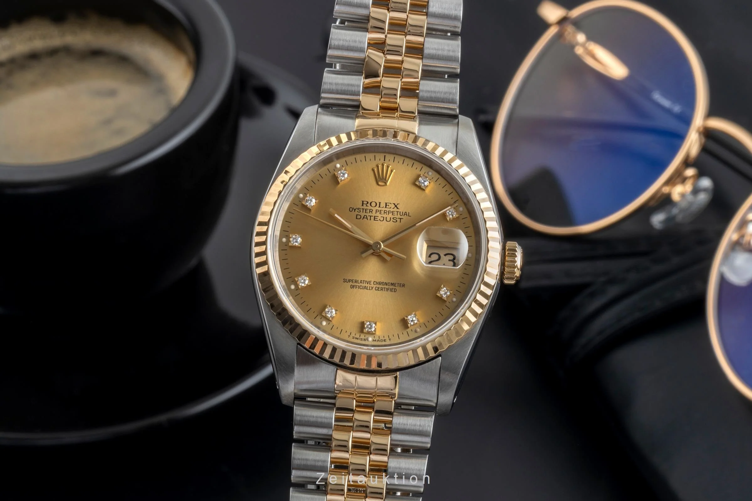 Rolex Datejust steel / gold automatic men's watch 16233 LP: 16300EUR  [2506587] - Image 2