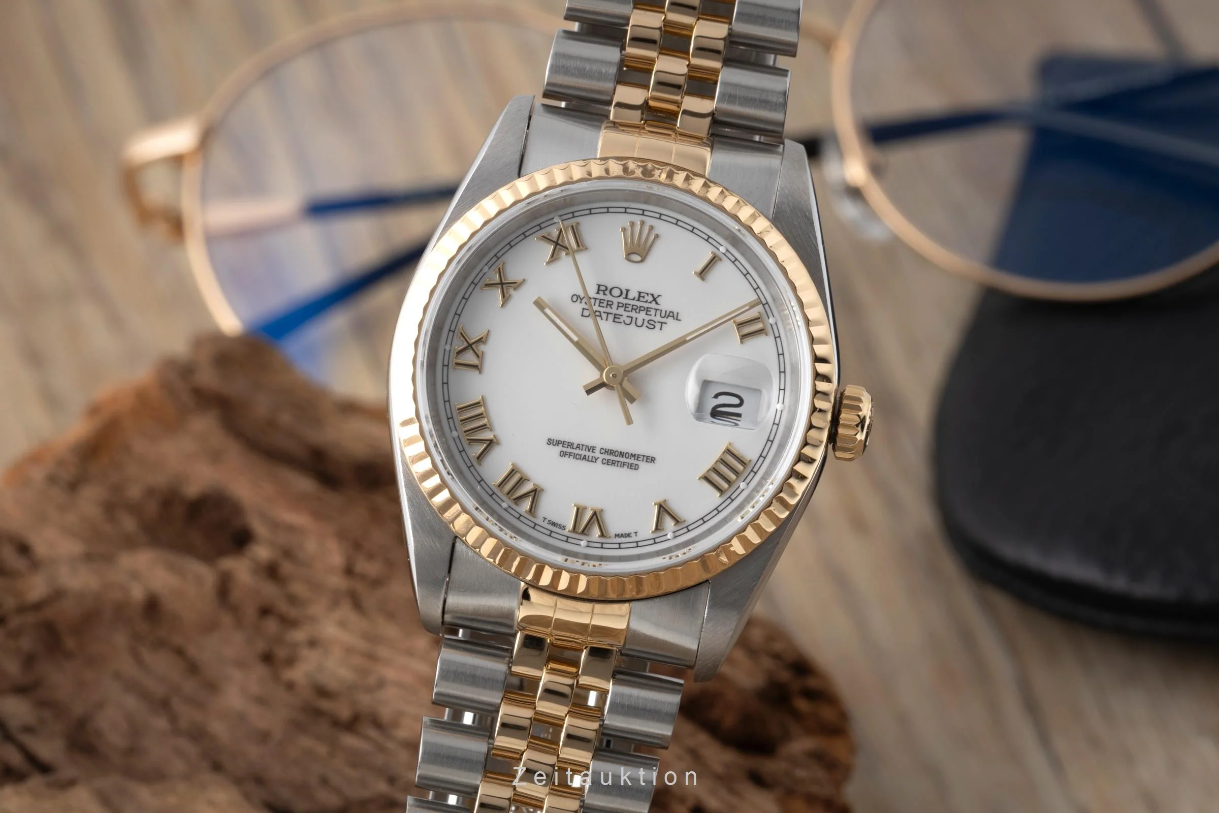 Rolex Datejust steel / gold automatic men's watch 16233  [2600276] - Image 2