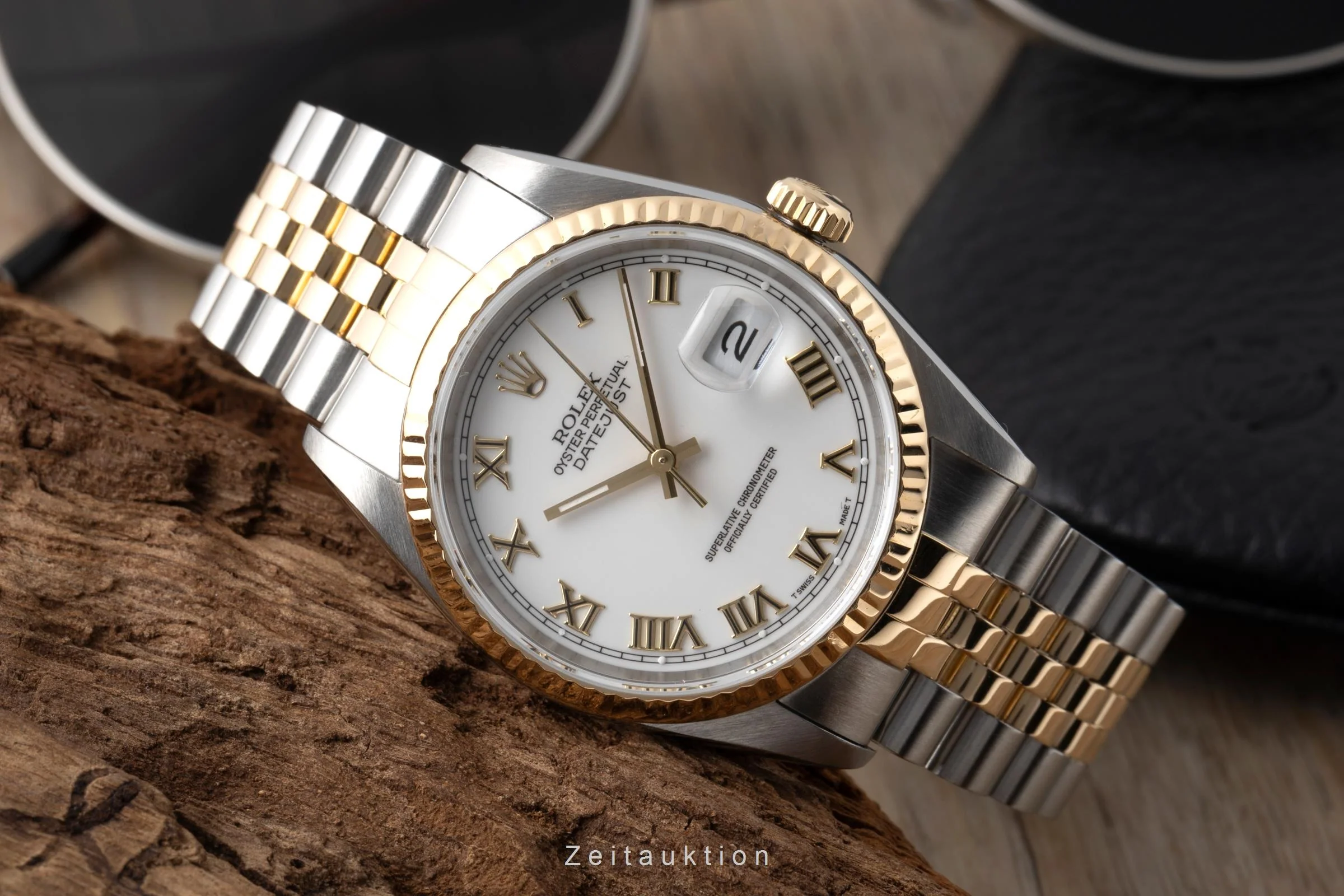 Rolex Datejust steel / gold automatic men's watch 16233  [2600276] - Image 3
