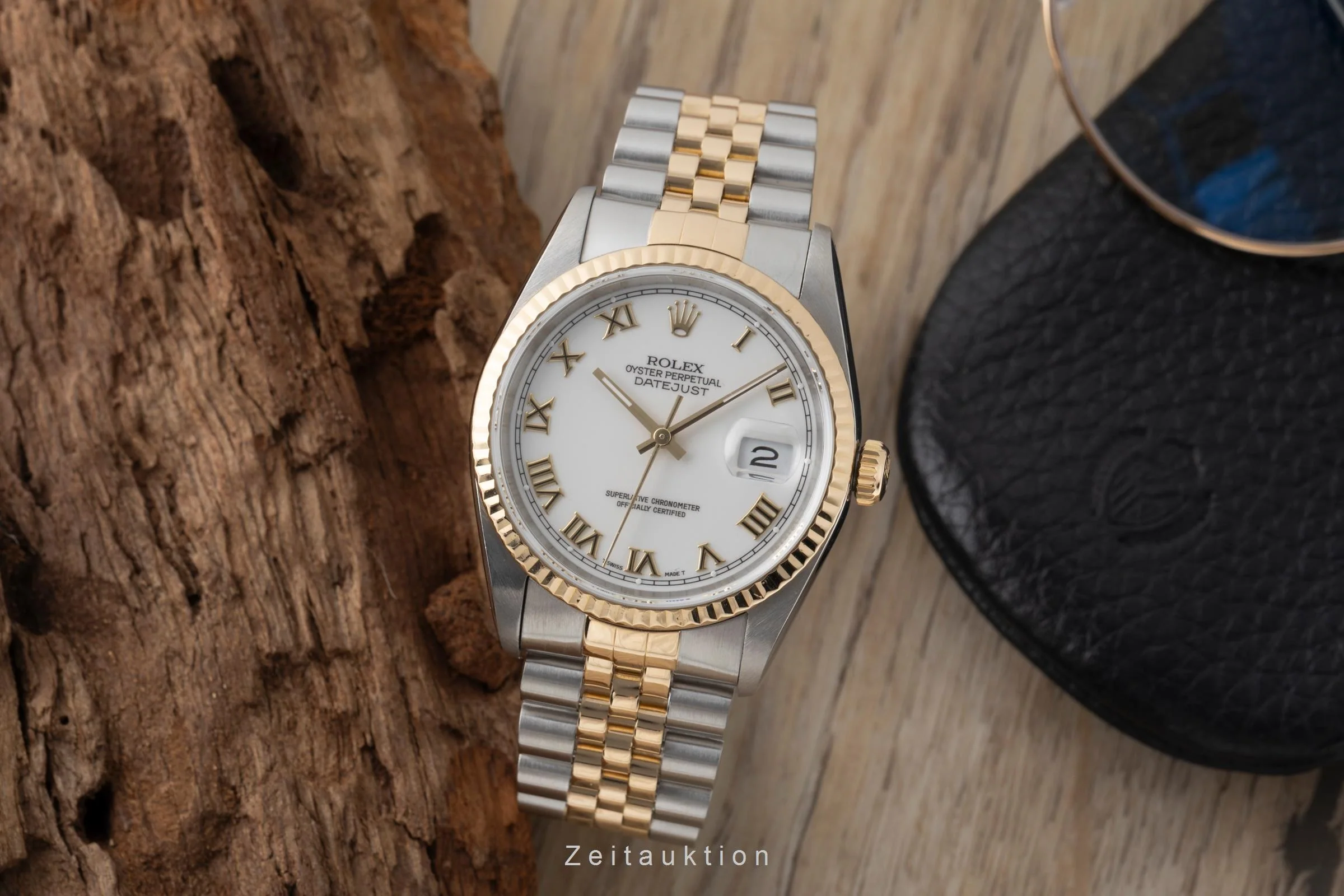 Rolex Datejust steel / gold automatic men's watch 16233  [2600276] - Image 4