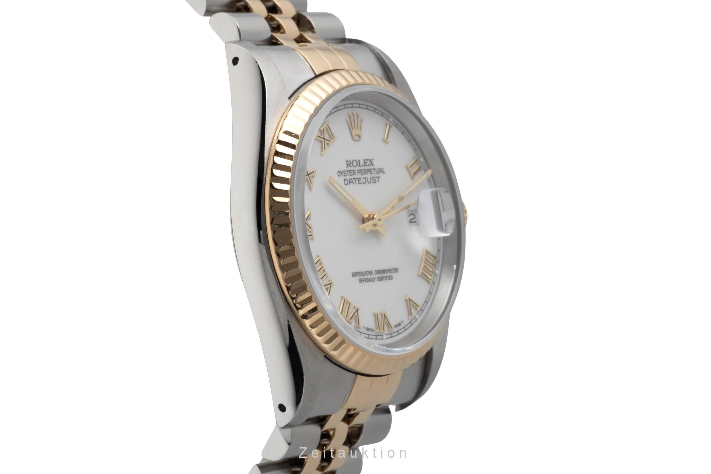 Rolex Datejust steel / gold automatic men's watch 16233  [2600276] - Image 8