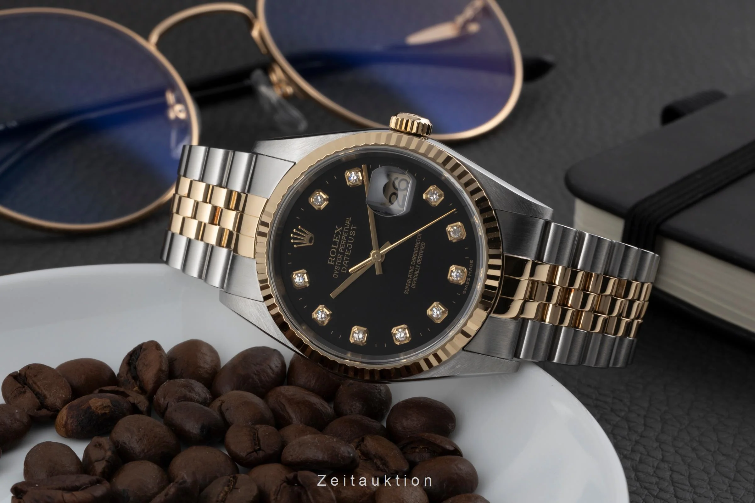Rolex Datejust steel / gold automatic men's watch 16233  [2600533] - Image 3