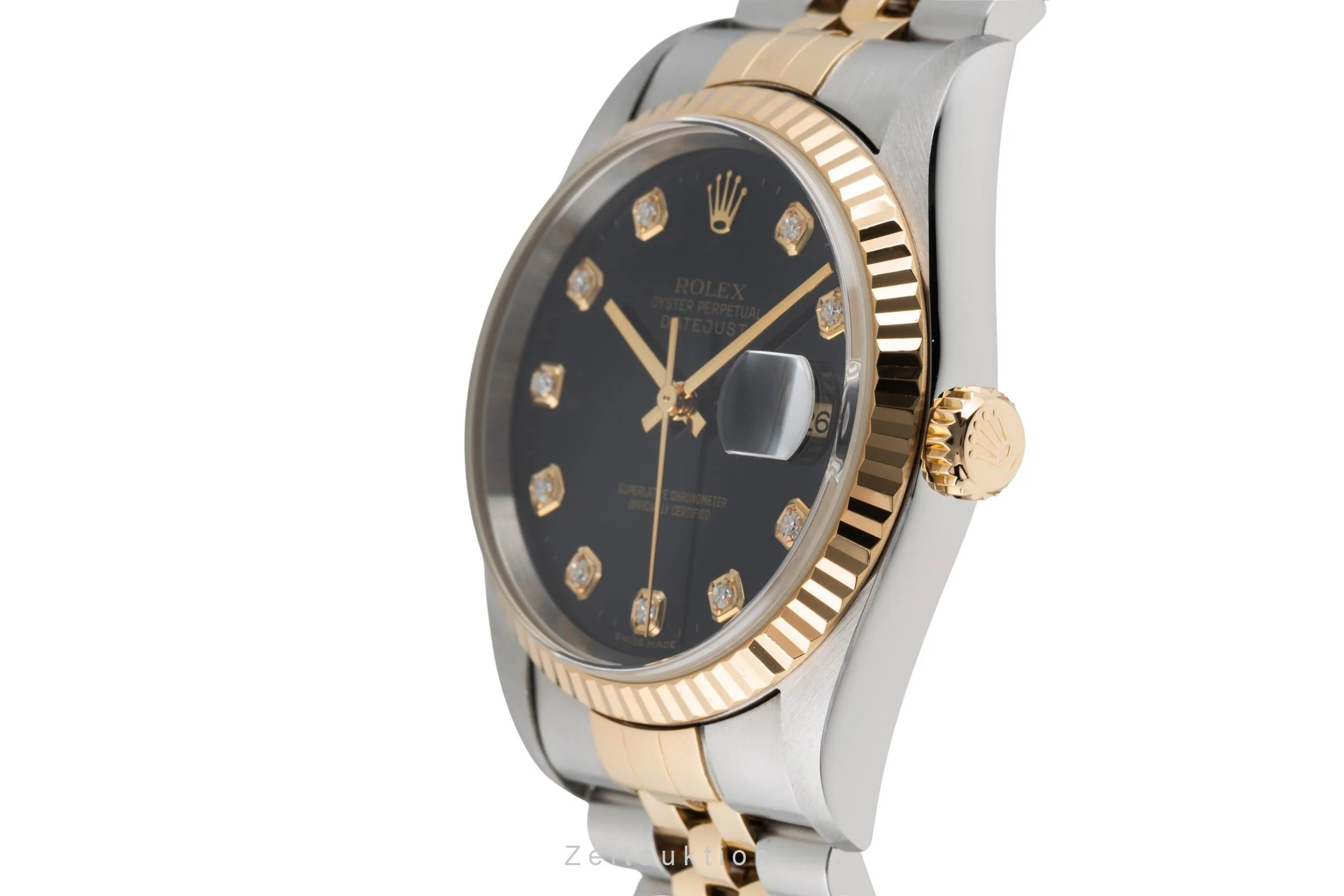 Rolex Datejust steel / gold automatic men's watch 16233  [2600533] - Image 7
