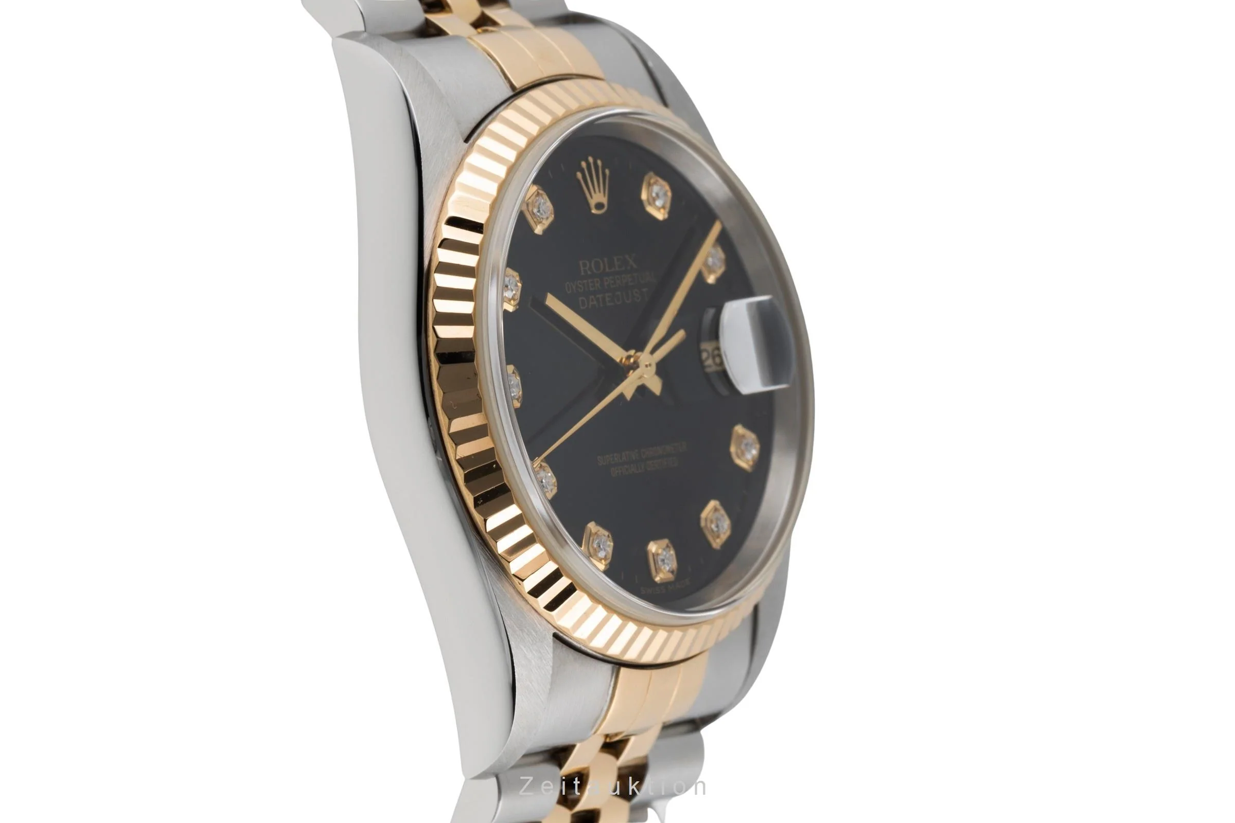 Rolex Datejust steel / gold automatic men's watch 16233  [2600533] - Image 8