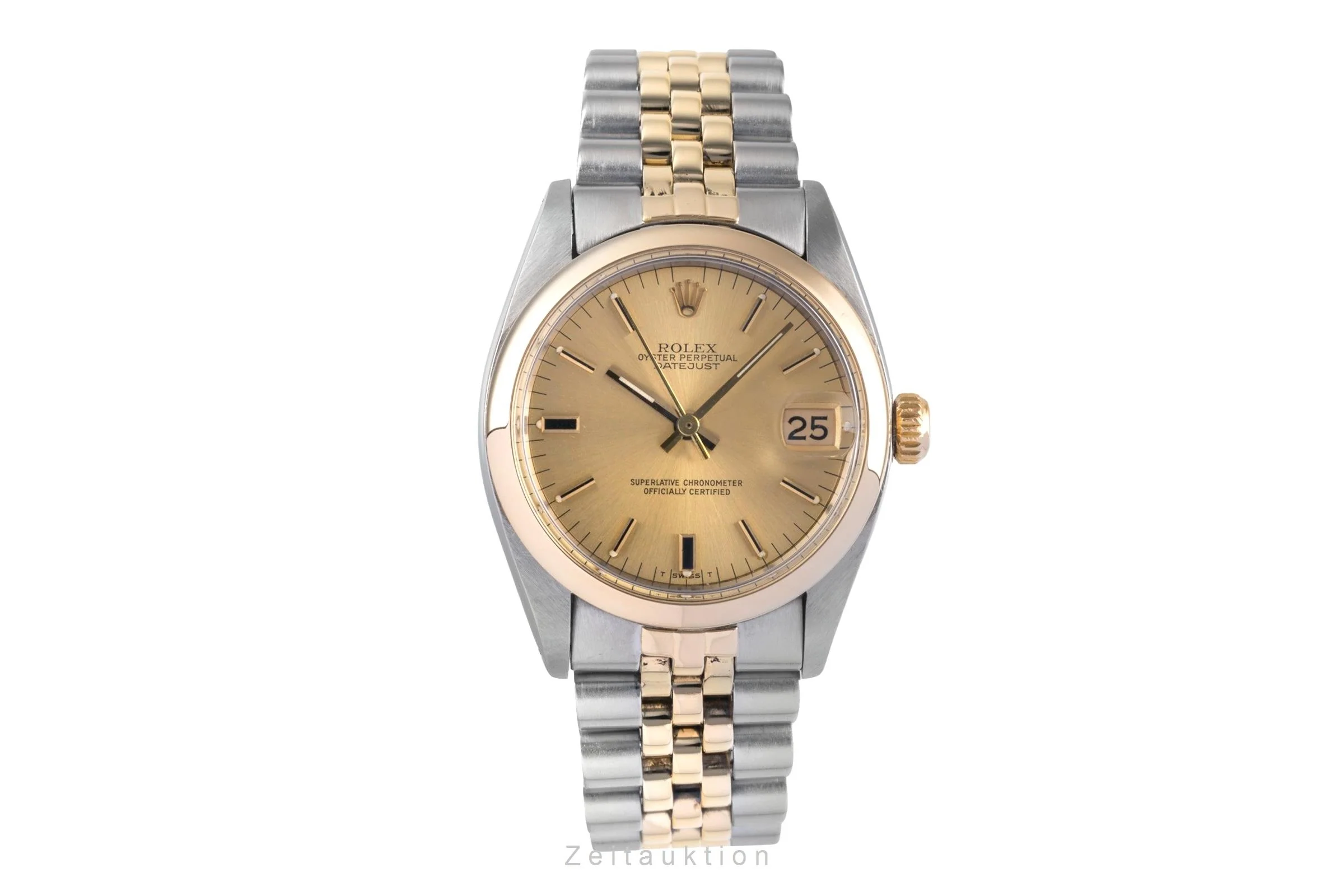 Rolex Datejust steel / gold automatic men's watch 6824  [2503561] - Image 5