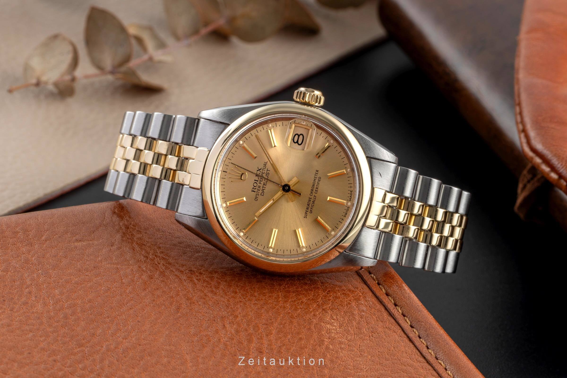 Rolex Datejust steel / gold automatic women's watch 6824  [2502107] - Image 3