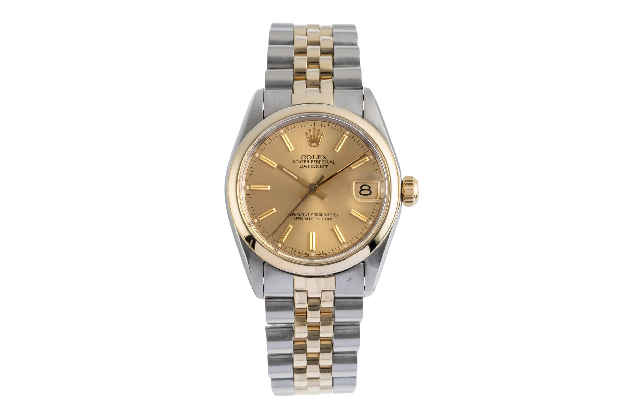 Rolex Datejust steel / gold automatic women's watch 6824  [2502107] - Image 5