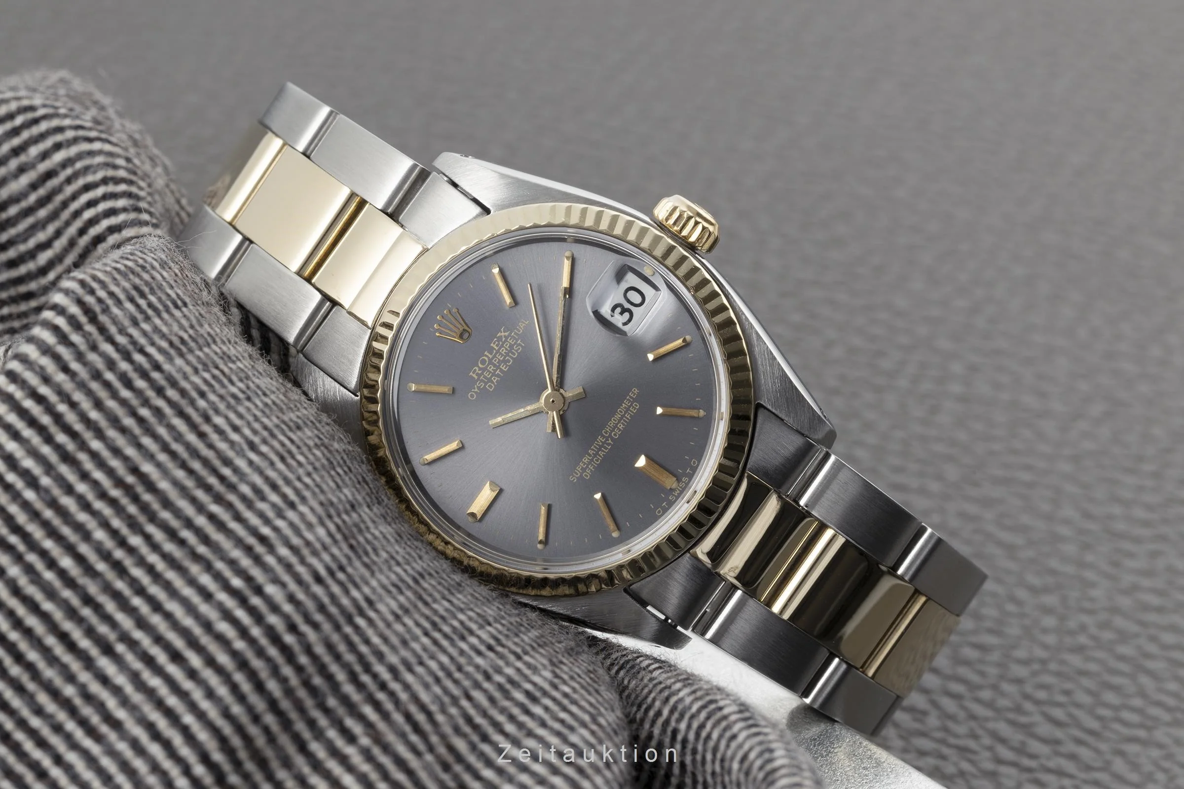 Rolex Datejust steel / gold automatic women's watch 6824 Vintage  [2200301] - Image 2