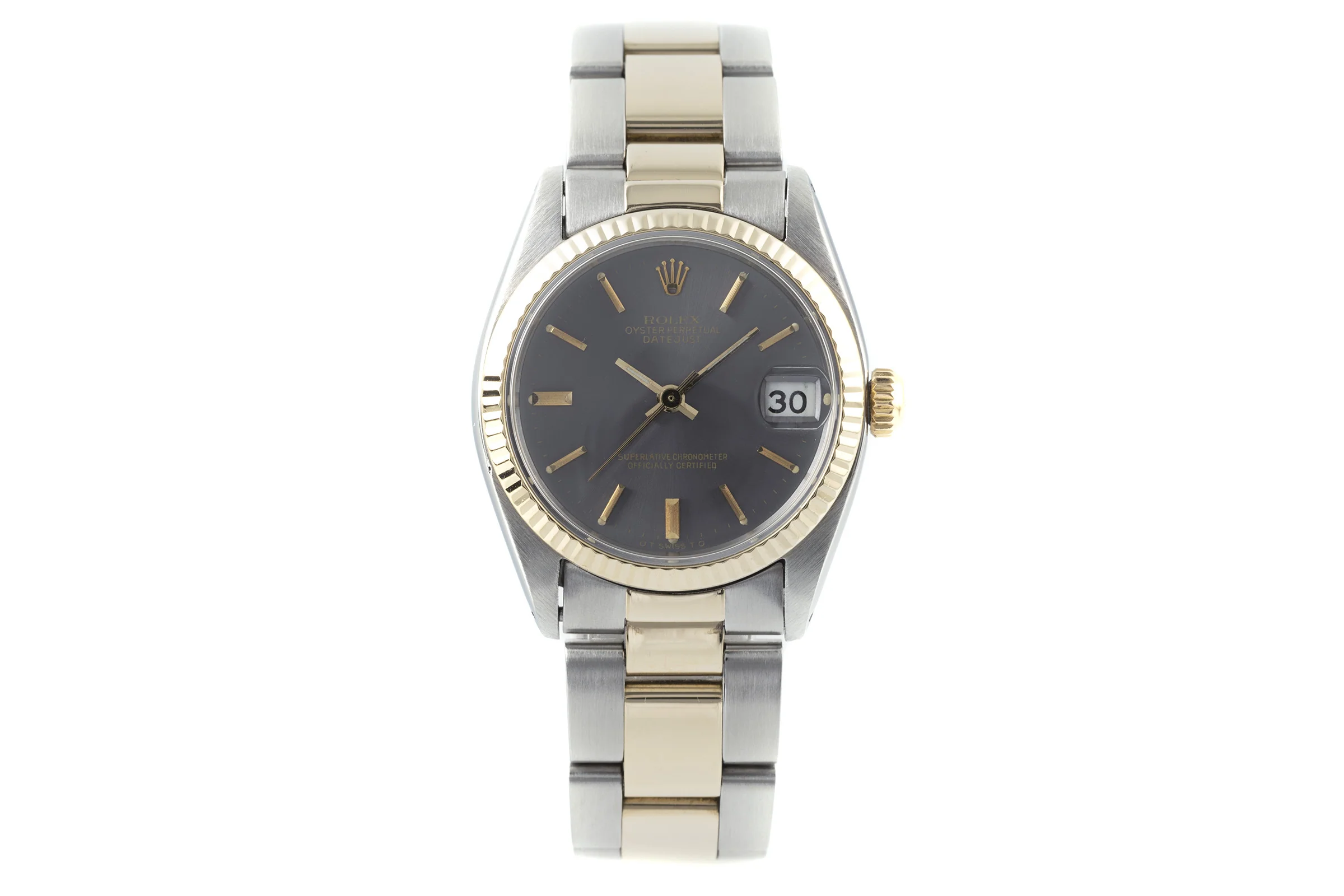 Rolex Datejust steel / gold automatic women's watch 6824 Vintage  [2200301] - Image 4