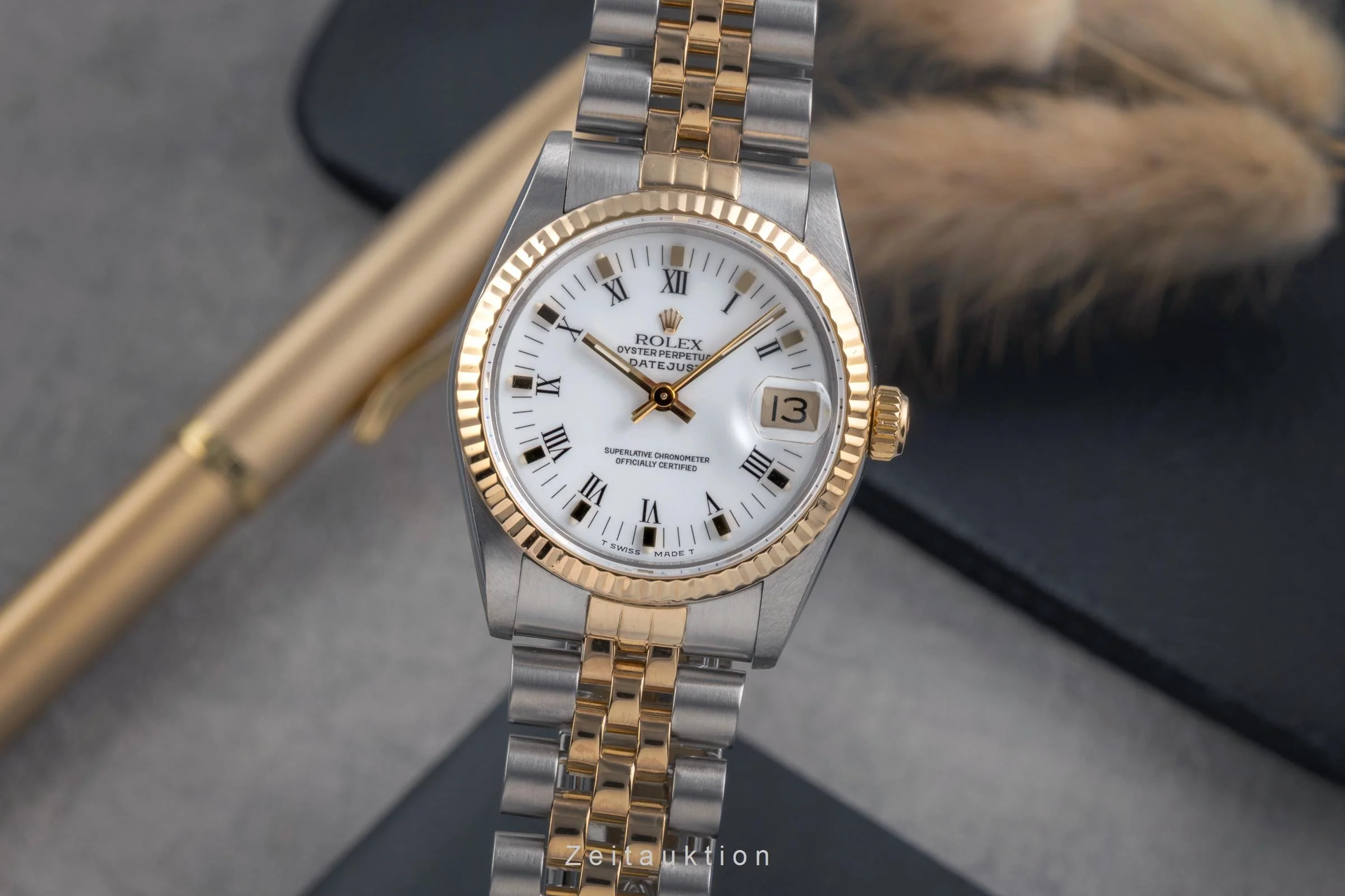 Rolex Datejust steel / gold automatic women's watch 68273  [2503286] - Image 2