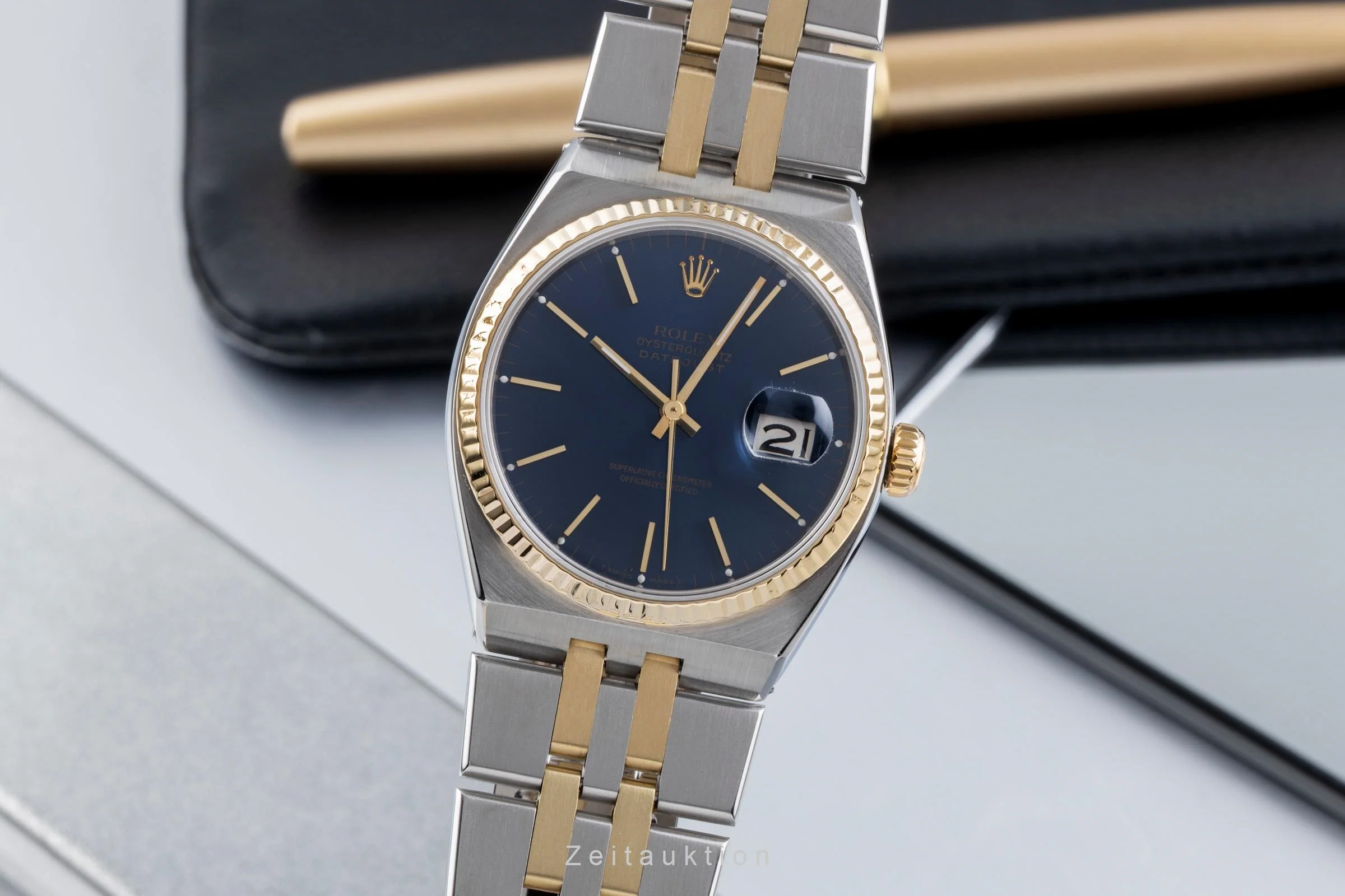 Rolex Datejust steel / gold quartz men's watch 17013 Vintage  [2506373] - Image 2