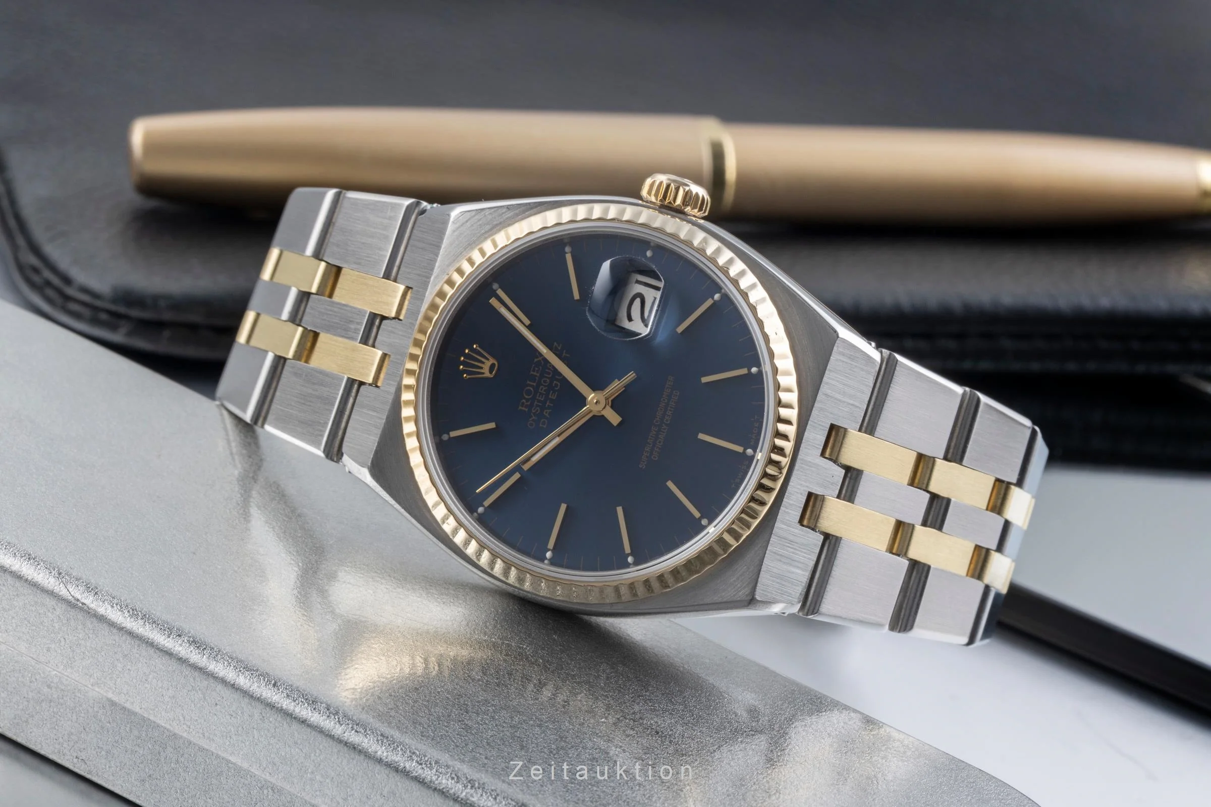 Rolex Datejust steel / gold quartz men's watch 17013 Vintage  [2506373] - Image 3