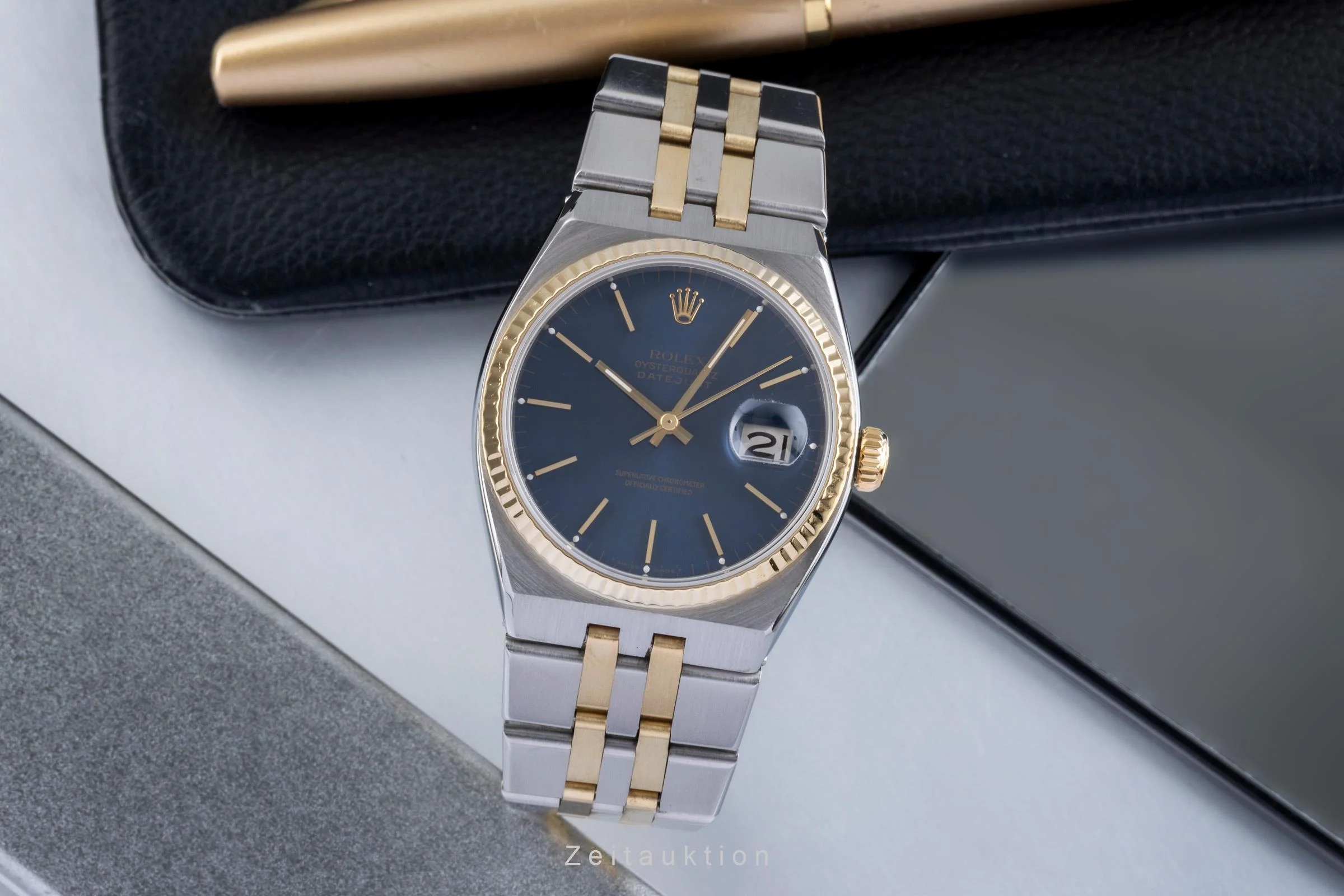 Rolex Datejust steel / gold quartz men's watch 17013 Vintage  [2506373] - Image 4
