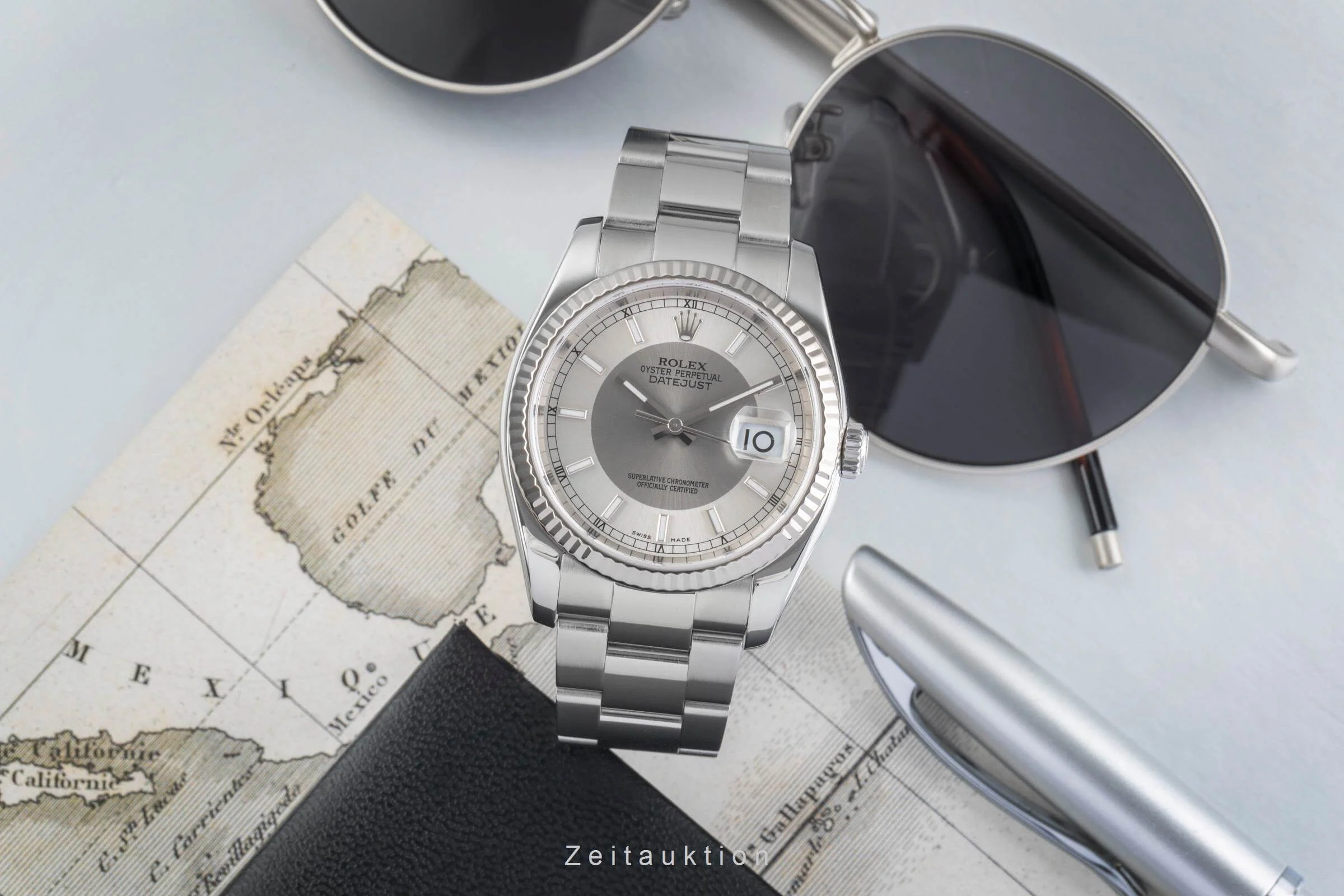 Rolex Datejust steel / white gold automatic men's watch 116234  [2406110] - Image 3