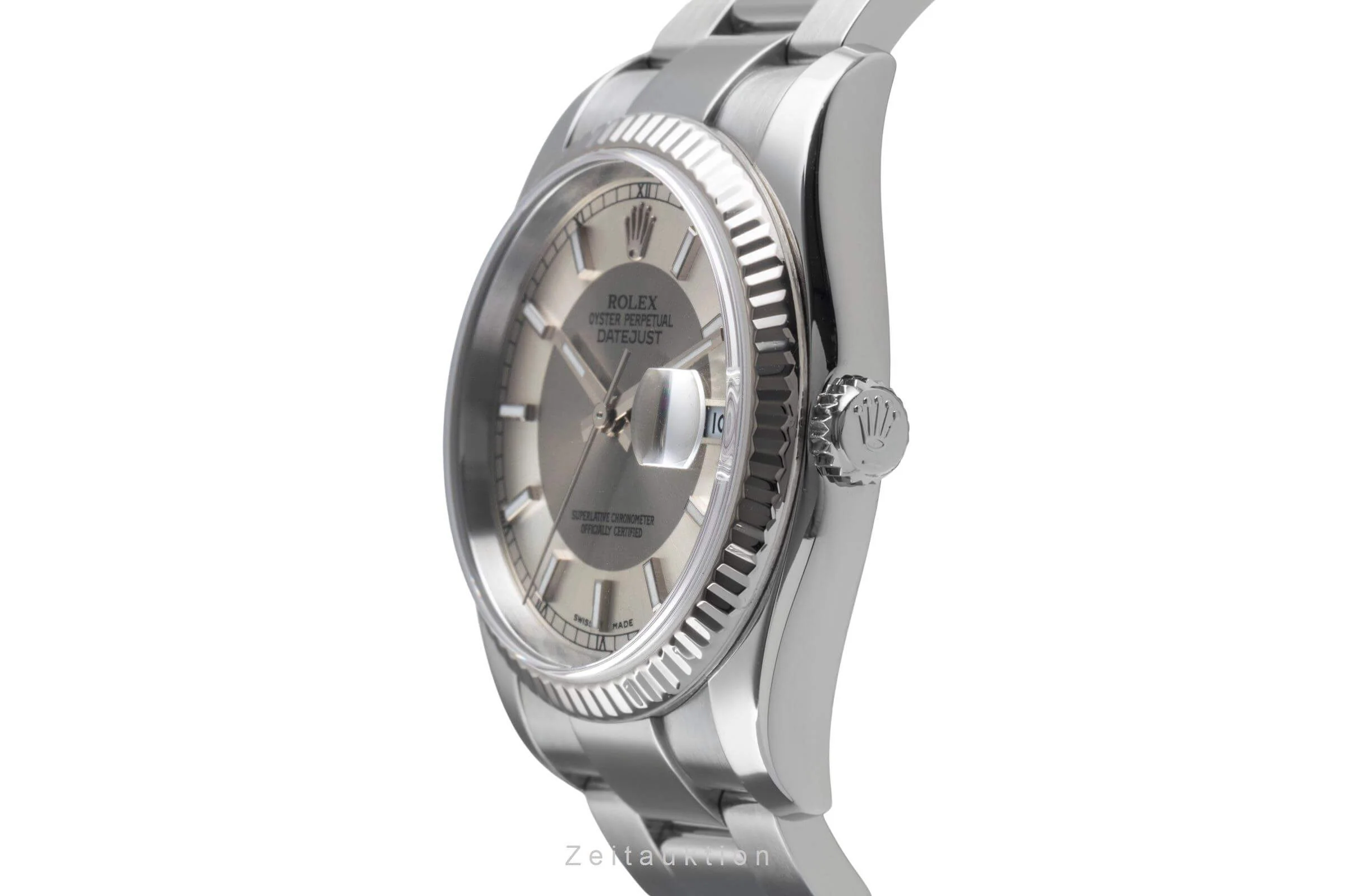 Rolex Datejust steel / white gold automatic men's watch 116234  [2406110] - Image 6