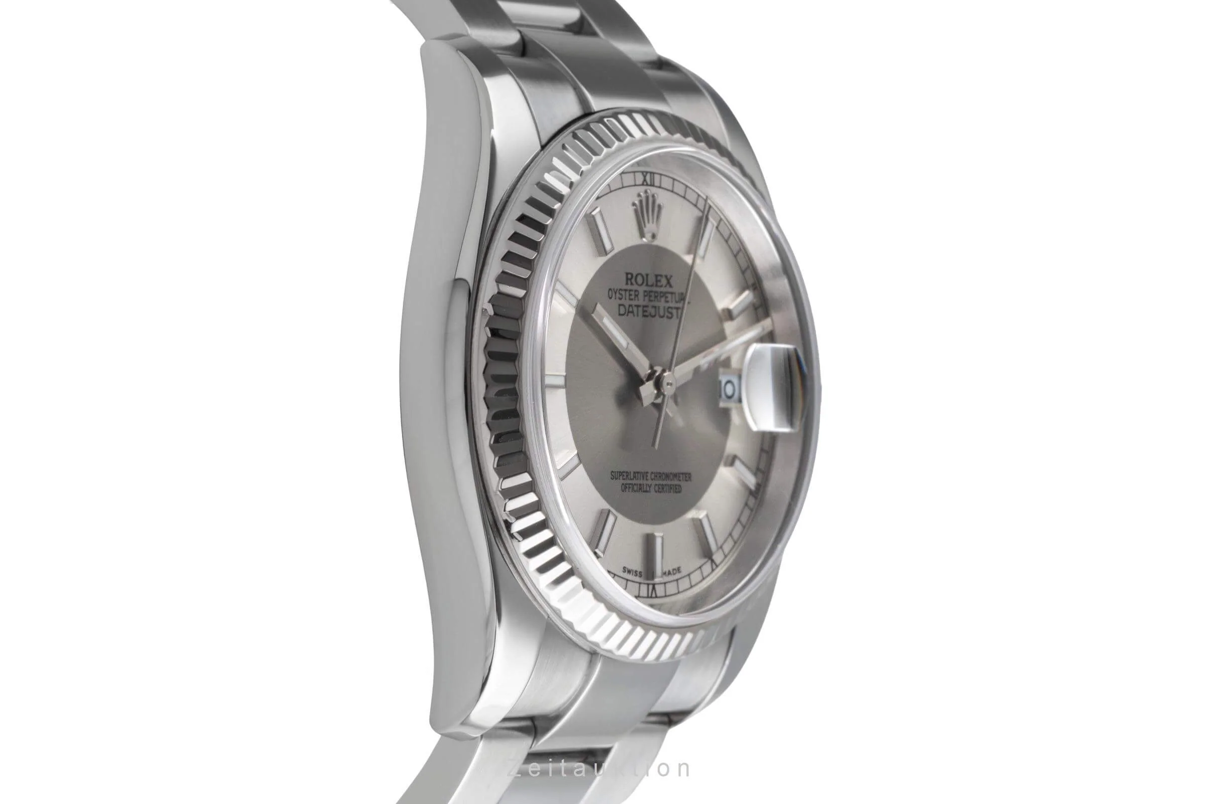 Rolex Datejust steel / white gold automatic men's watch 116234  [2406110] - Image 7