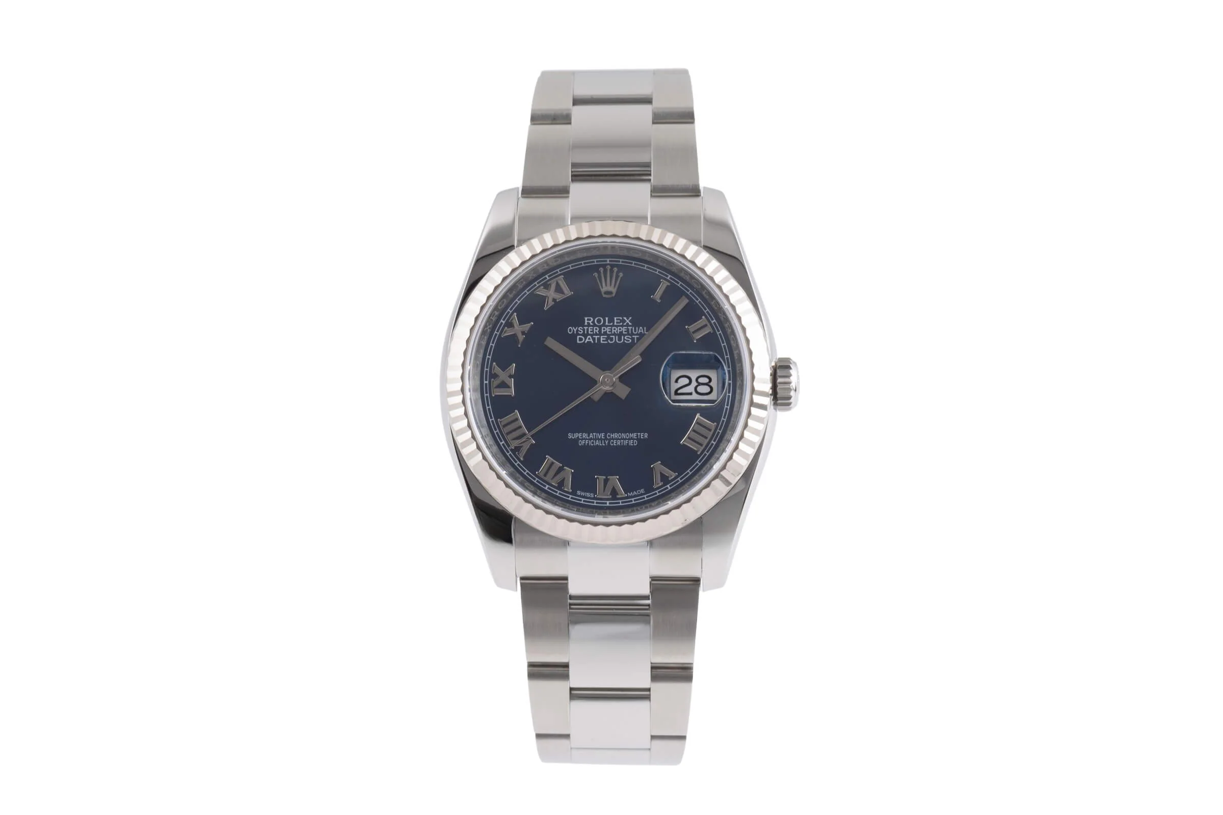 Rolex Datejust steel / white gold automatic men's watch 116234  [2501133] - Image 5