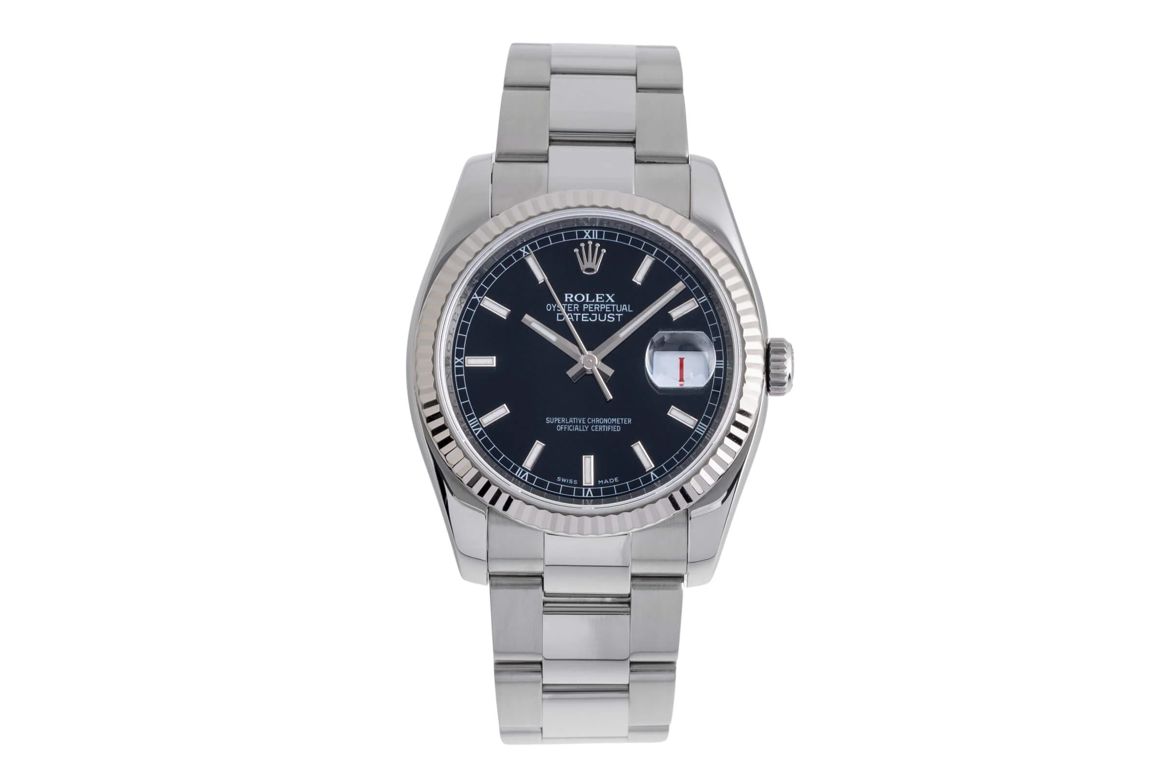 Rolex Datejust steel / white gold automatic men's watch 116234  [2501900] - Image 5