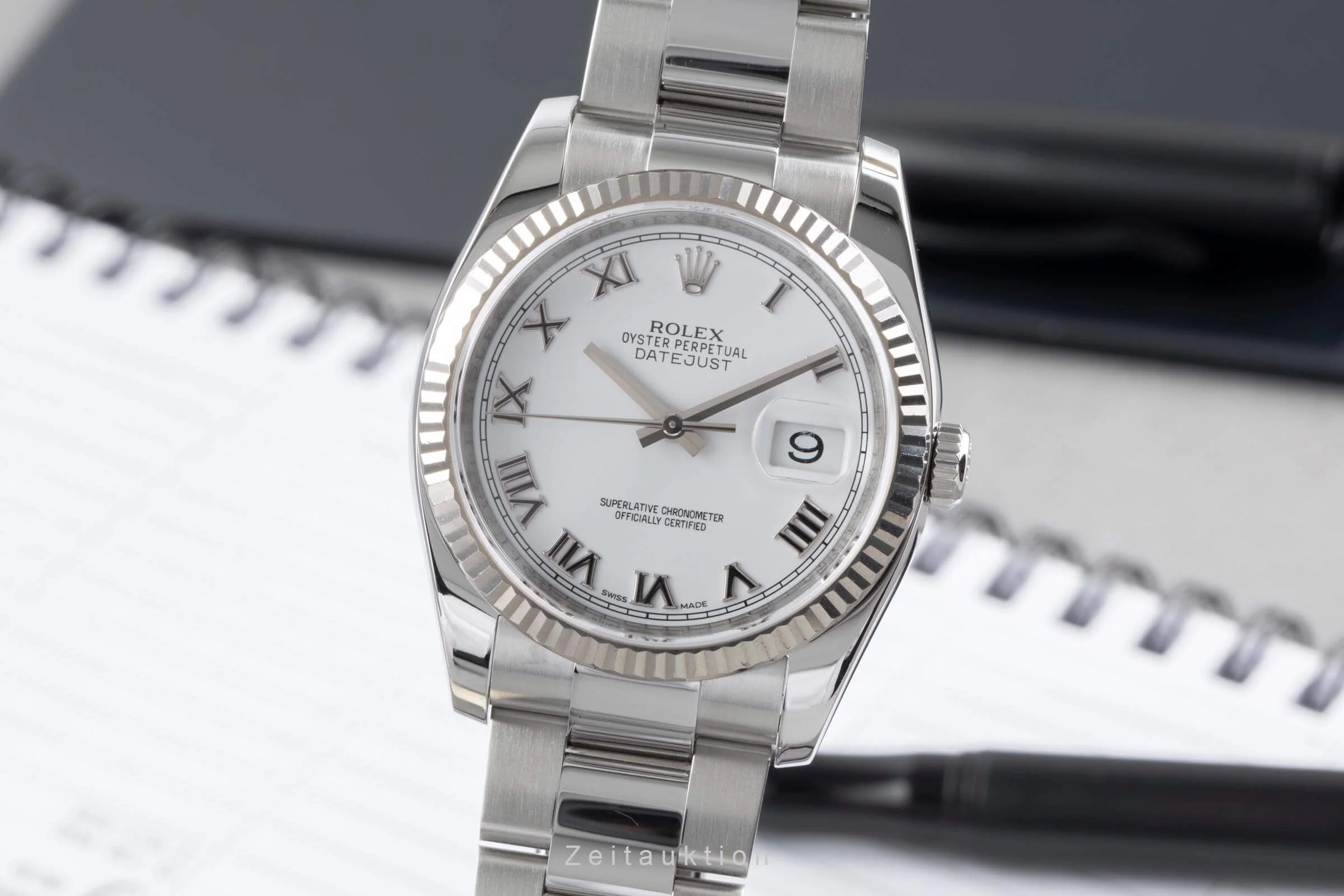 Rolex Datejust steel / white gold automatic men's watch 116234  [2502260] - Image 2