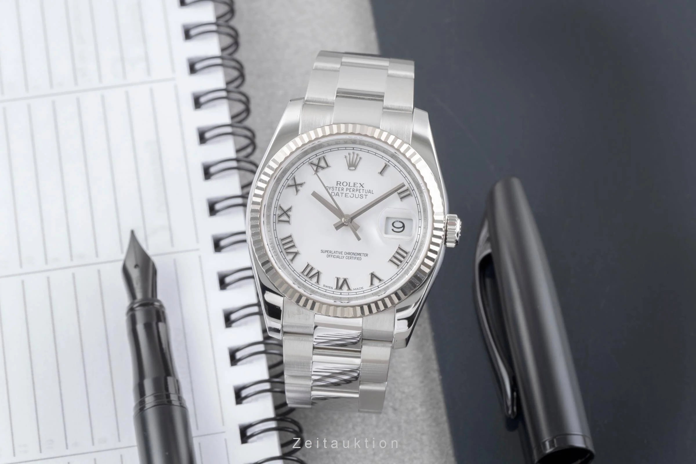 Rolex Datejust steel / white gold automatic men's watch 116234  [2502260] - Image 4
