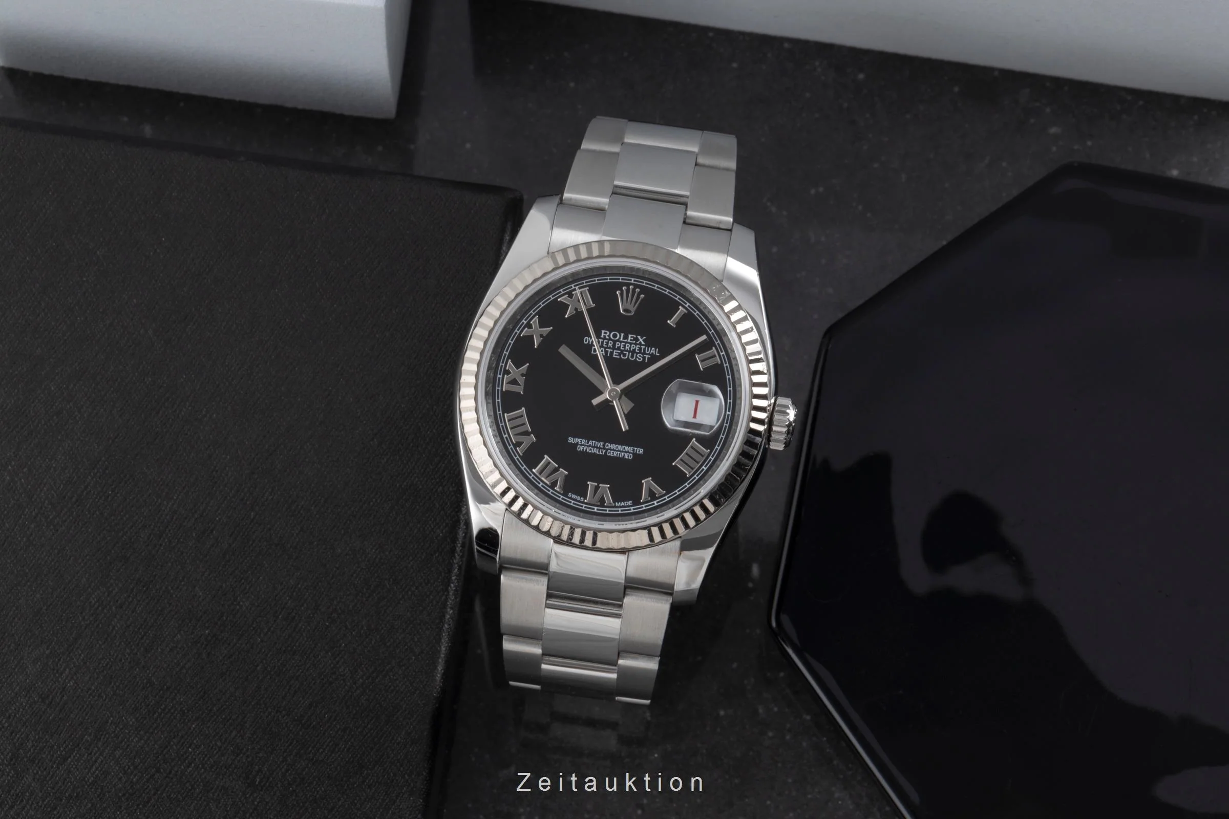 Rolex Datejust steel / white gold automatic men's watch 116234  [2503530] - Image 4