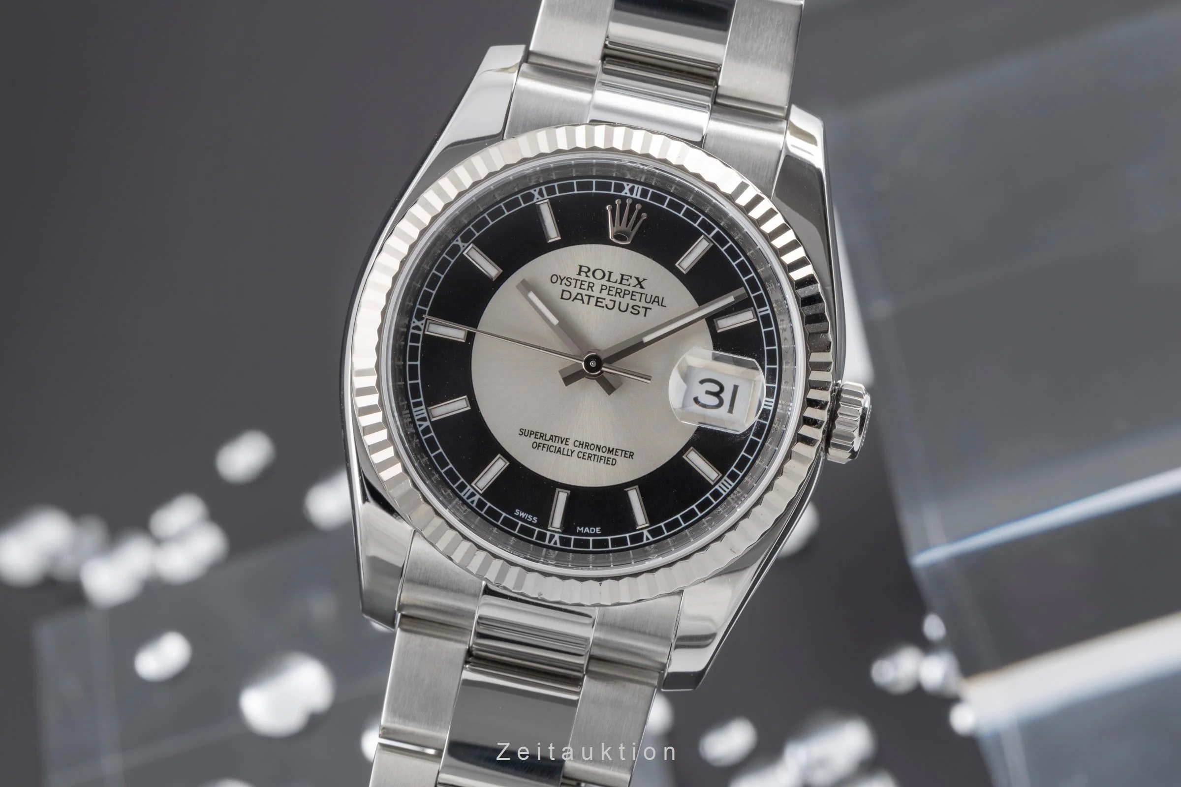 Rolex Datejust steel / white gold automatic men's watch 116234  [2504946] - Image 2