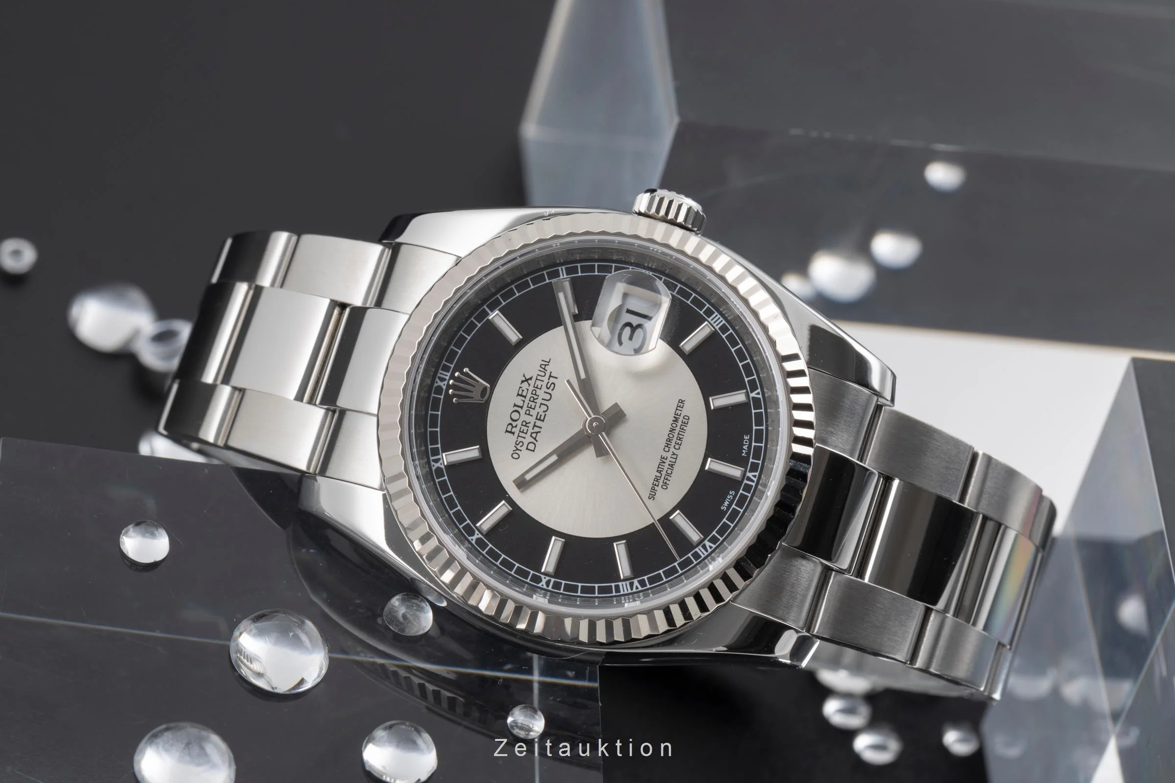 Rolex Datejust steel / white gold automatic men's watch 116234  [2504946] - Image 3