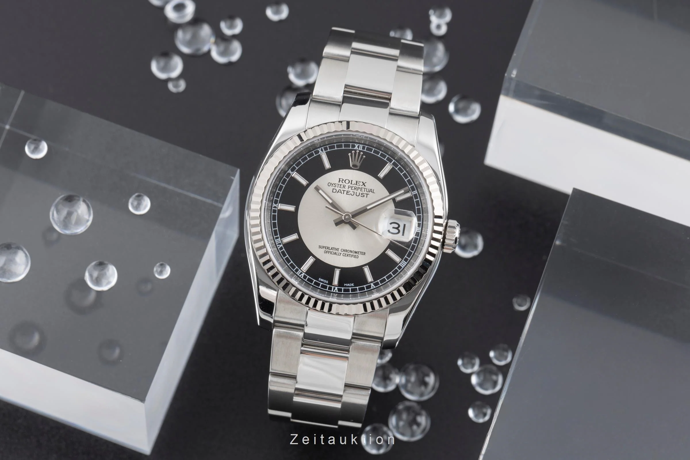 Rolex Datejust steel / white gold automatic men's watch 116234  [2504946] - Image 4