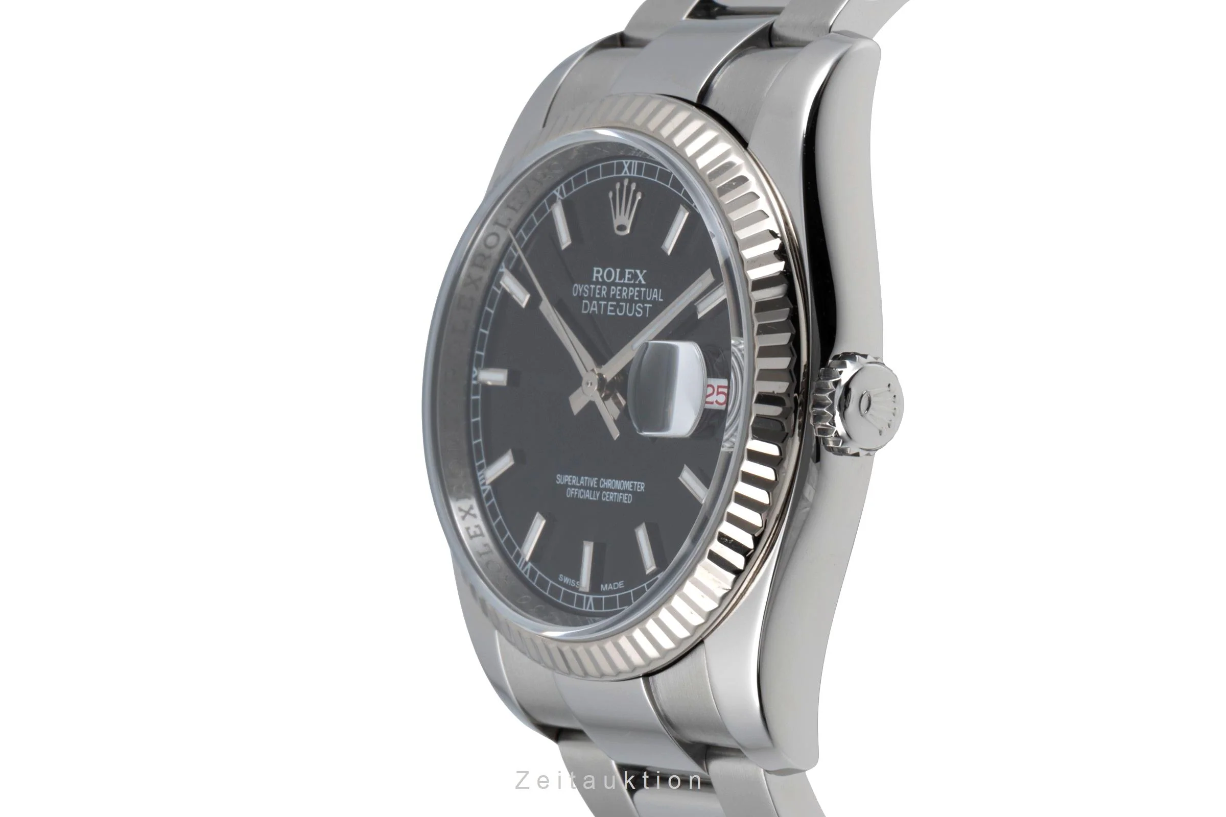 Rolex Datejust steel / white gold automatic men's watch 116234  [2505487] - Image 7