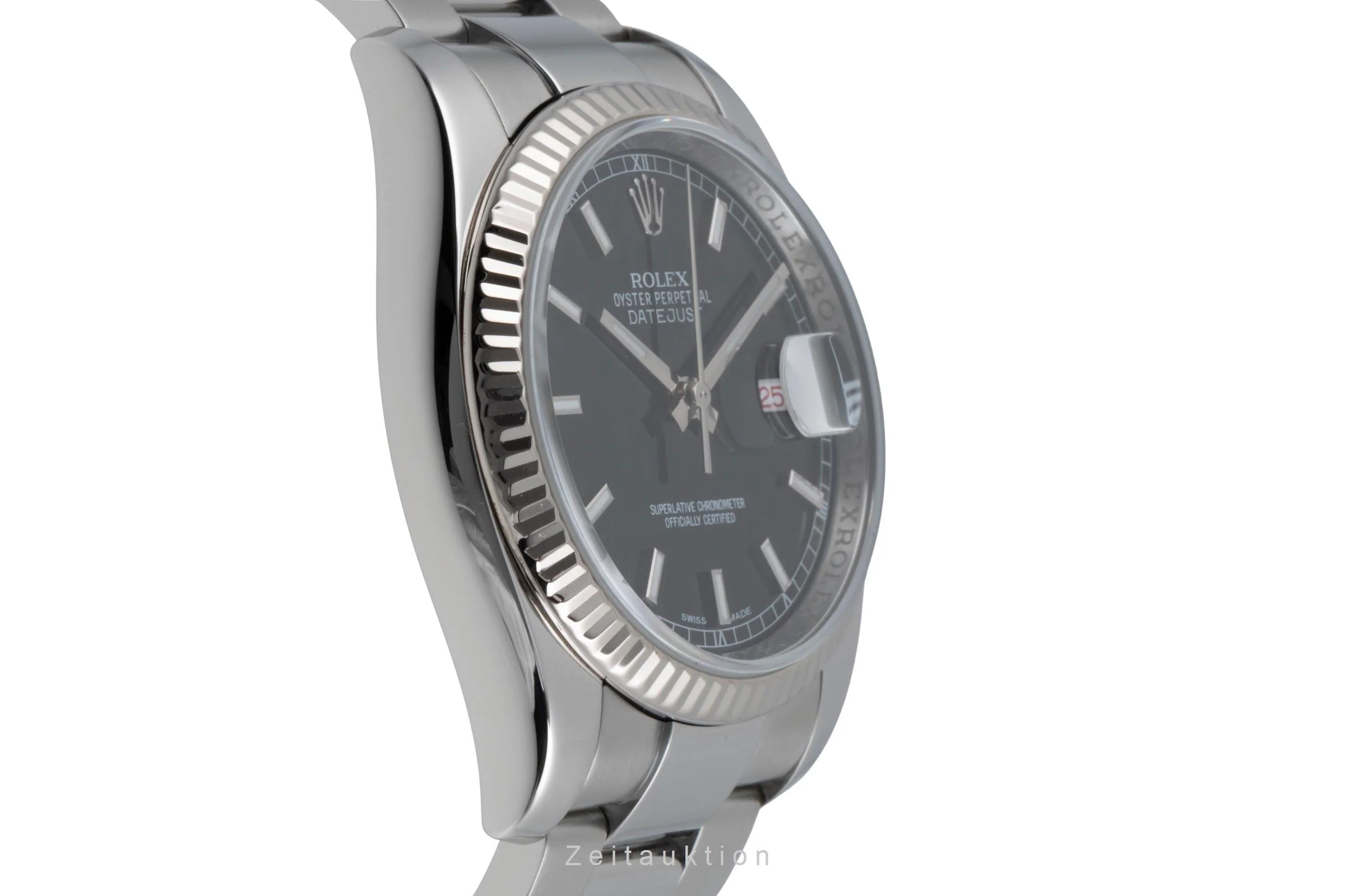 Rolex Datejust steel / white gold automatic men's watch 116234  [2505487] - Image 8