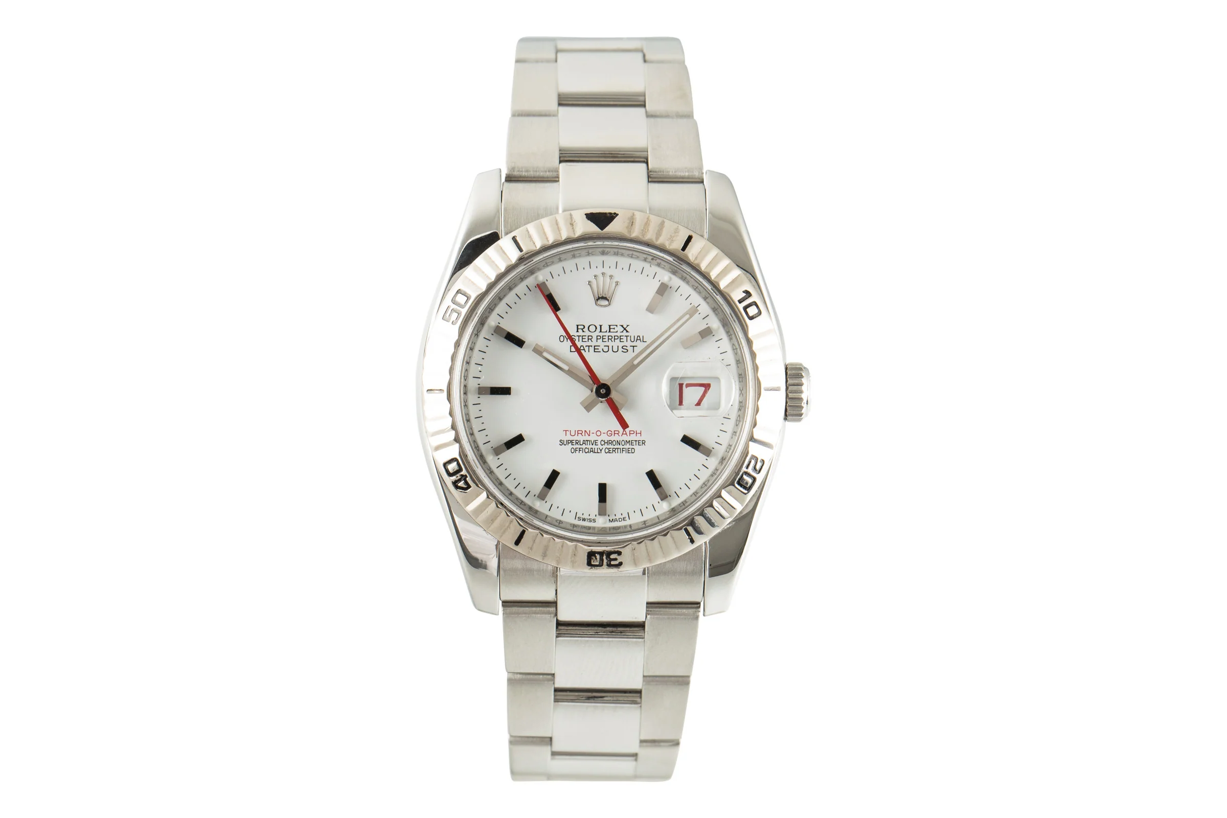 Rolex Datejust steel / white gold automatic men's watch 116264  [2104371] - Image 4
