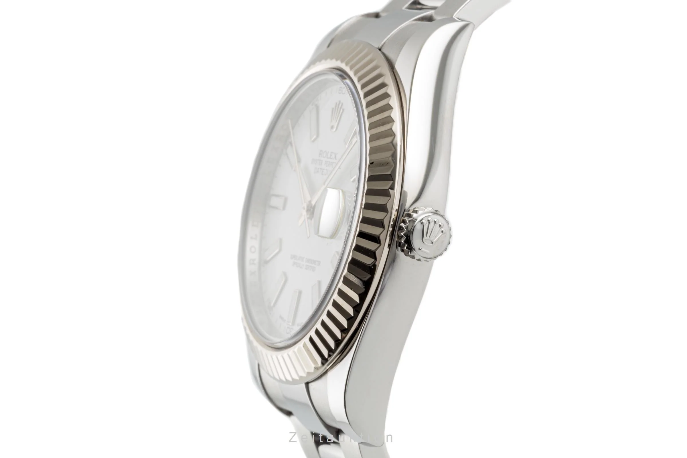 Rolex Datejust steel / white gold automatic men's watch 116334 LP: 12050EUR  [2304025] - Image 6