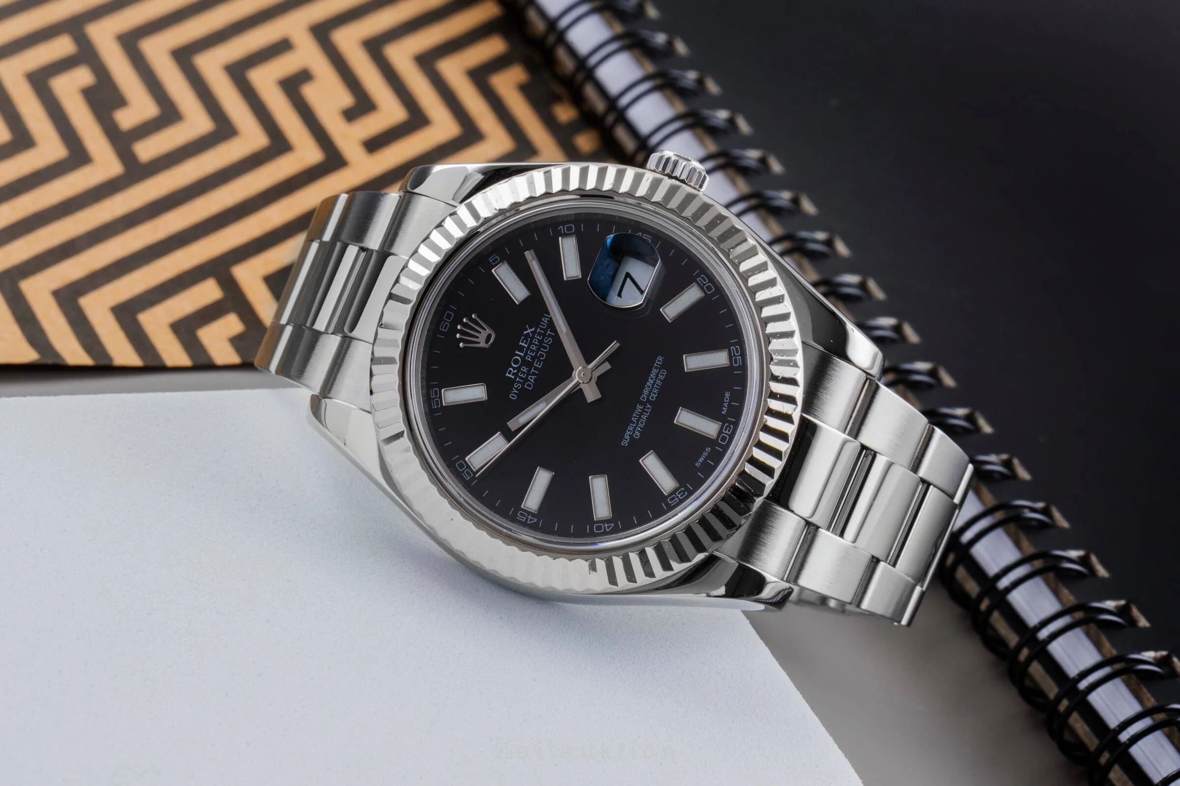 Rolex Datejust steel / white gold automatic men's watch 116334  [2502047] - Image 3