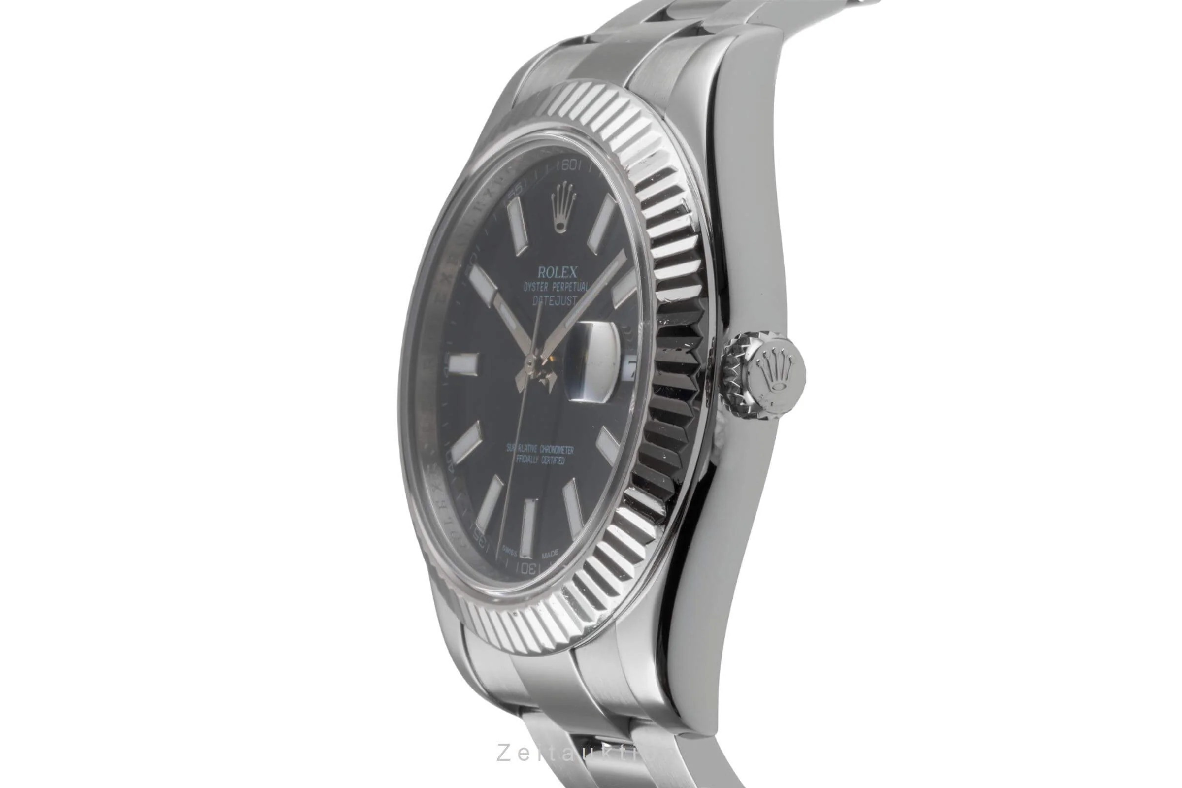 Rolex Datejust steel / white gold automatic men's watch 116334  [2502047] - Image 7