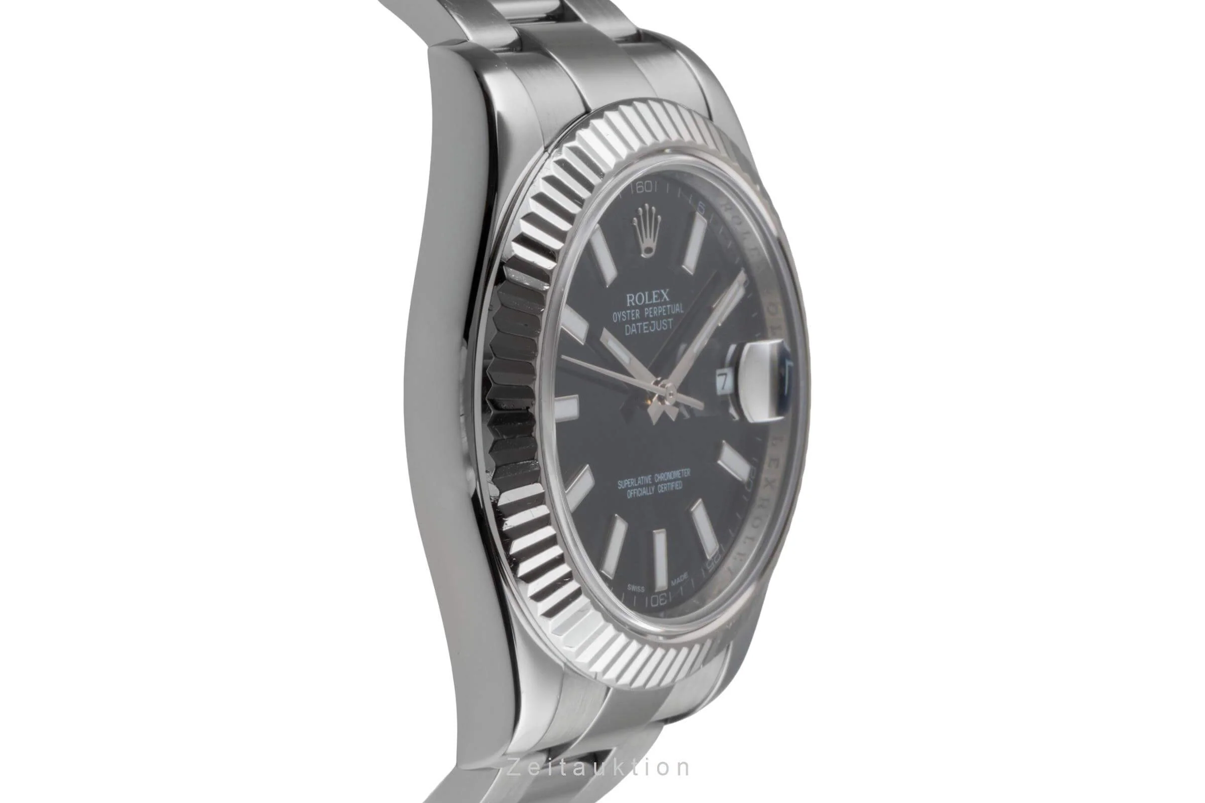 Rolex Datejust steel / white gold automatic men's watch 116334  [2502047] - Image 8