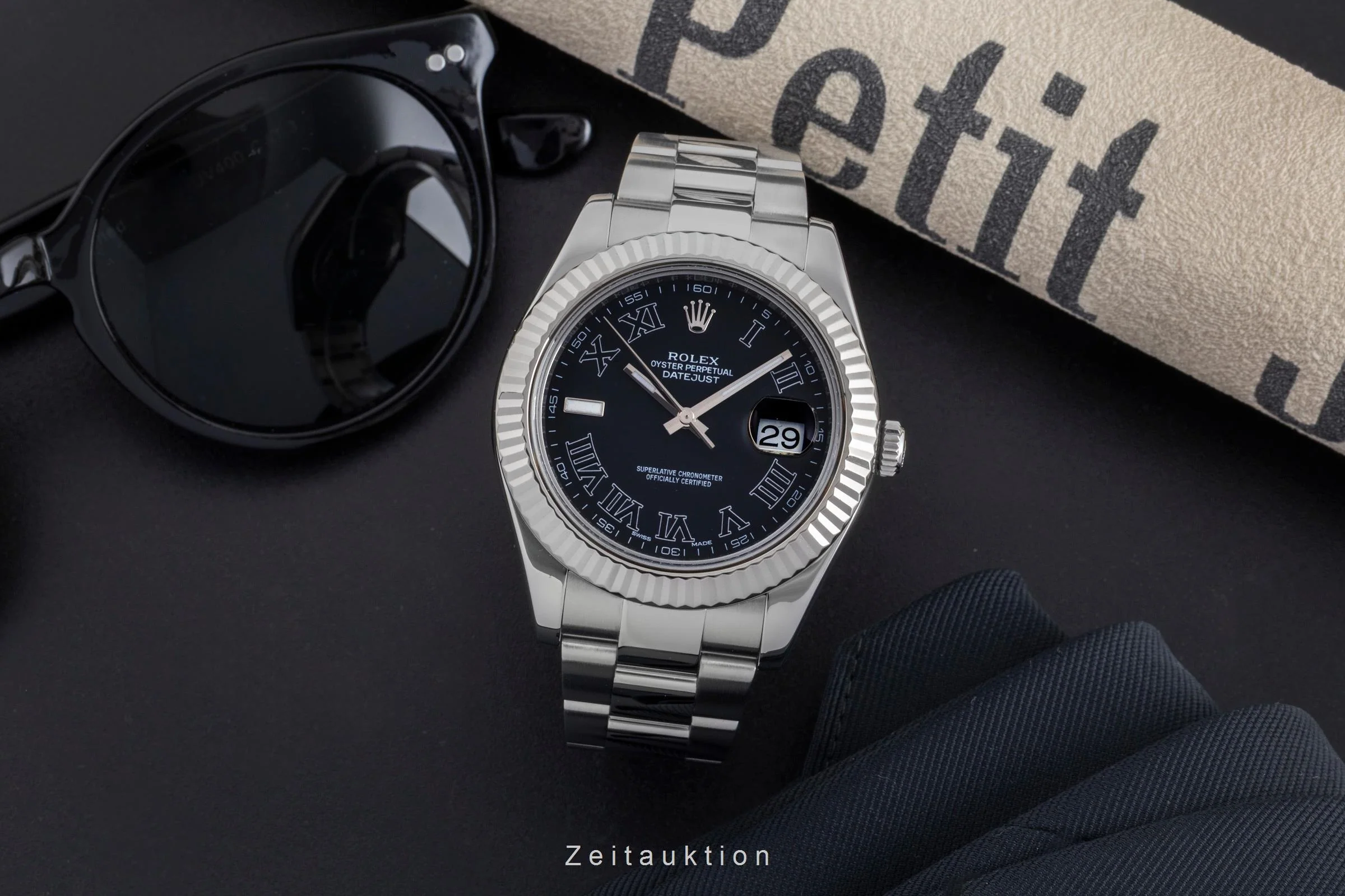 Rolex Datejust steel / white gold automatic men's watch 116334  [2502722] - Image 4