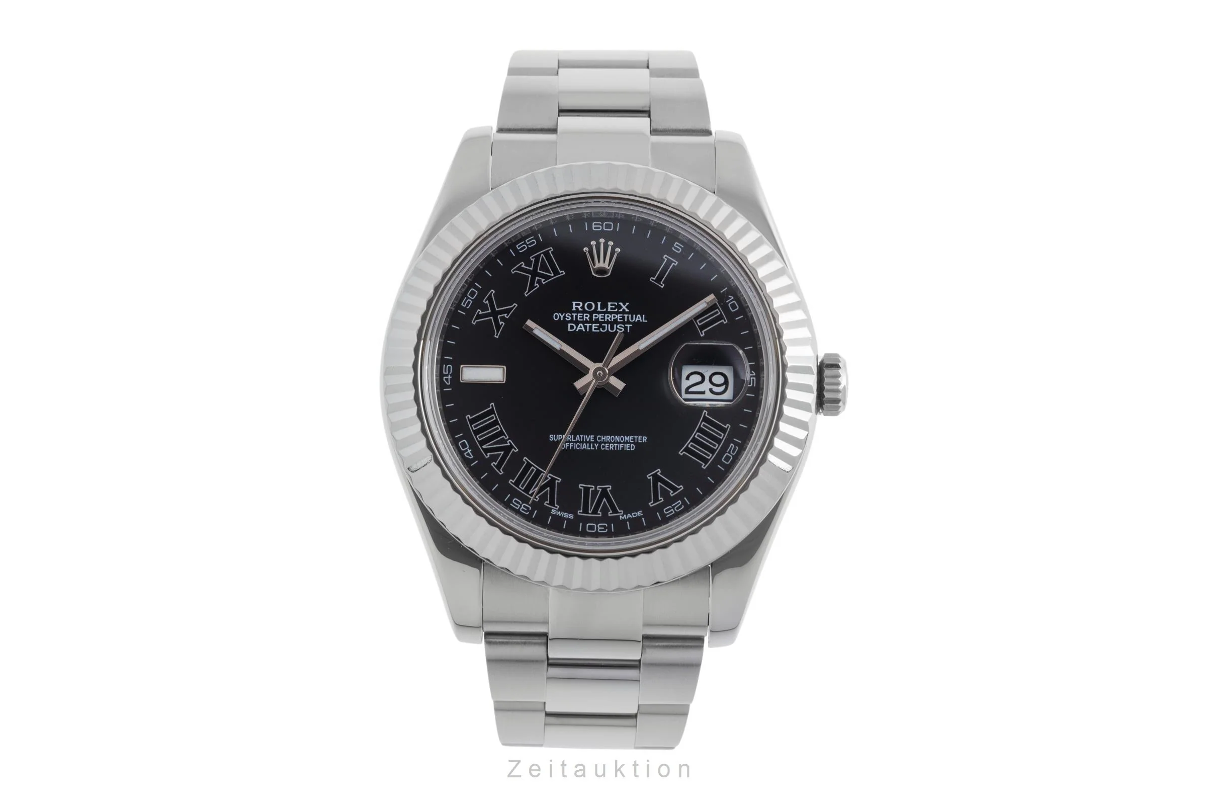 Rolex Datejust steel / white gold automatic men's watch 116334  [2502722] - Image 5