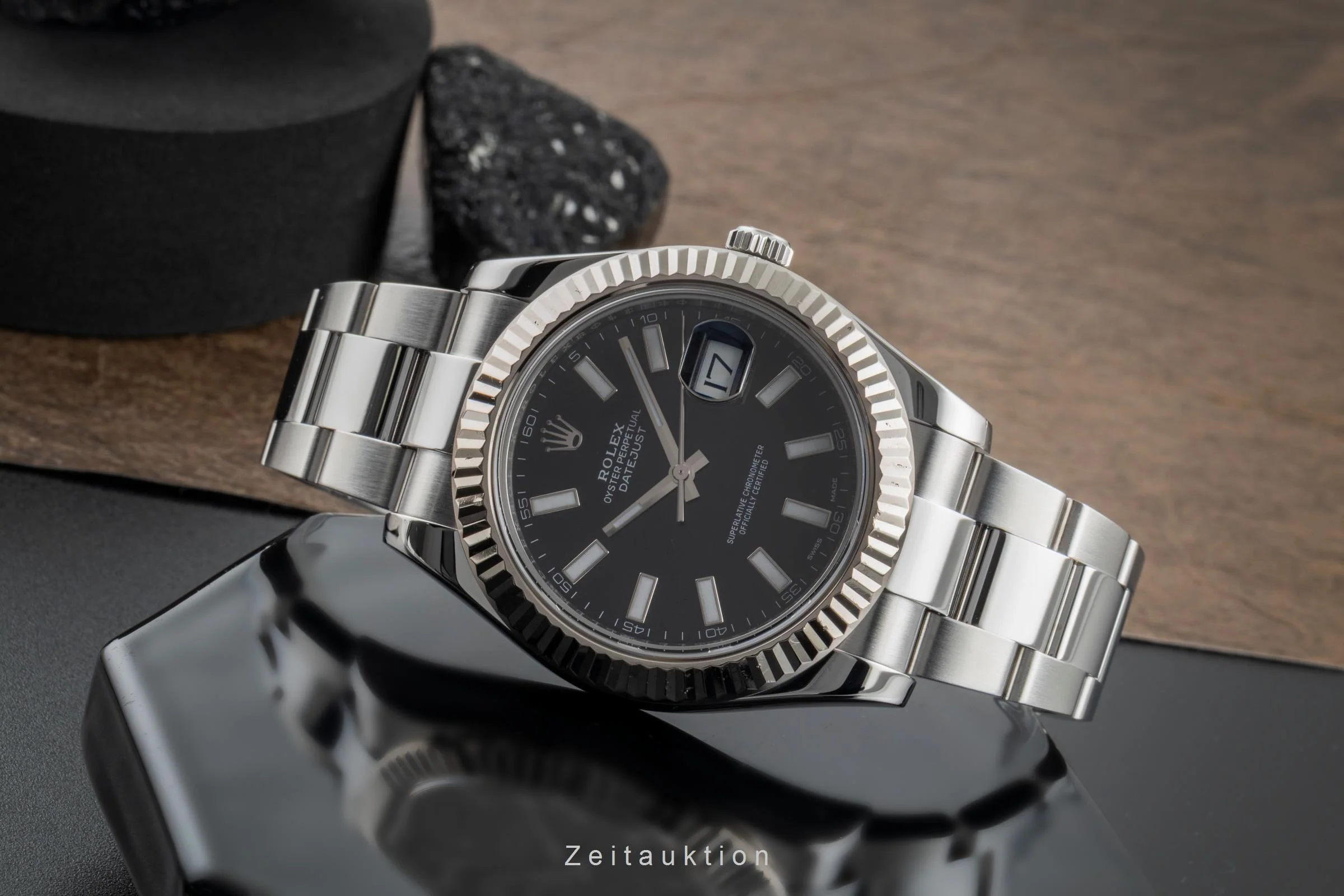 Rolex Datejust steel / white gold automatic men's watch 116334  [2505959] - Image 3