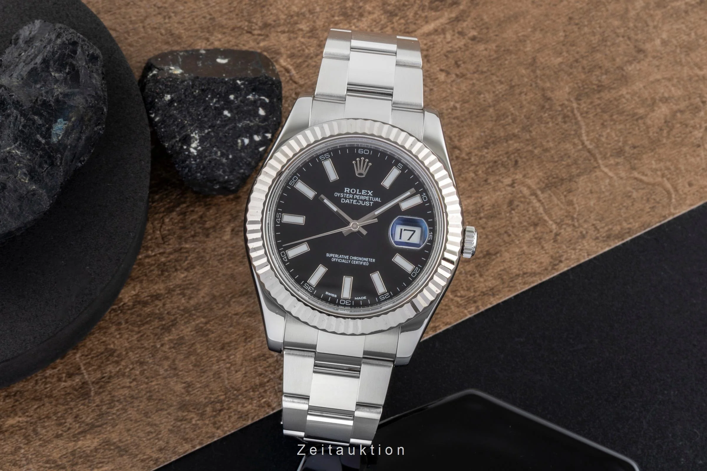 Rolex Datejust steel / white gold automatic men's watch 116334  [2505959] - Image 4
