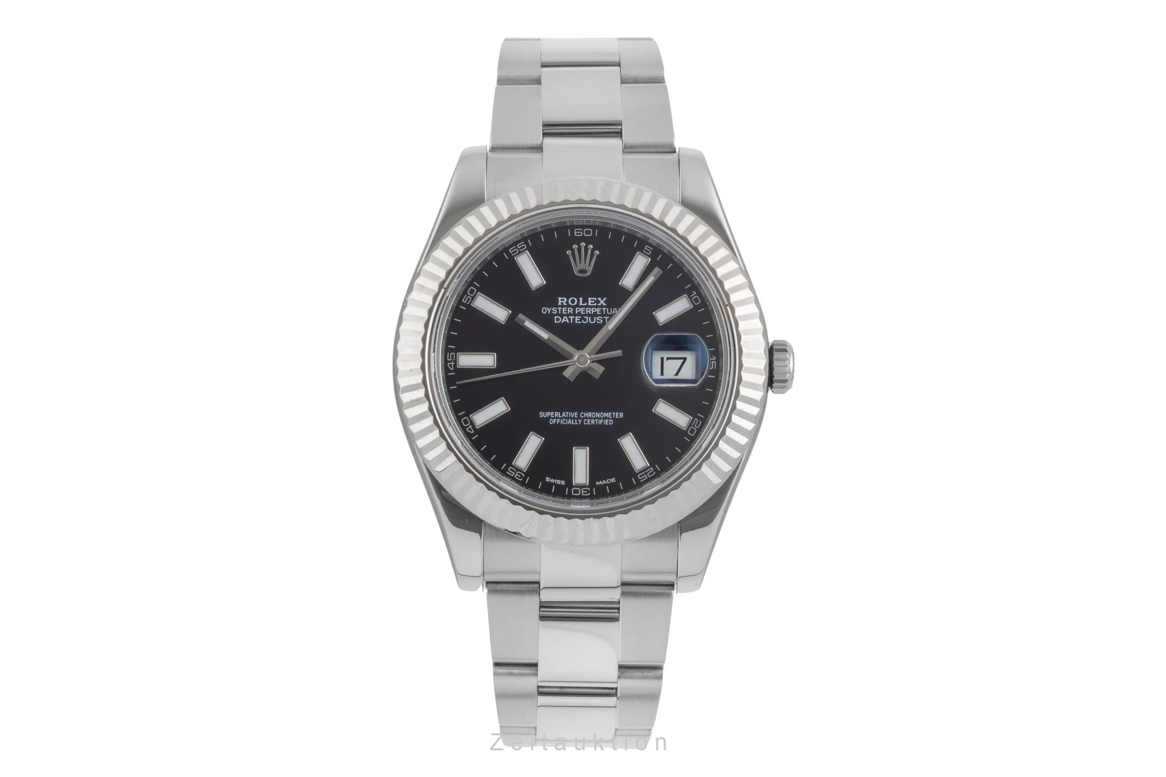 Rolex Datejust steel / white gold automatic men's watch 116334  [2505959] - Image 5