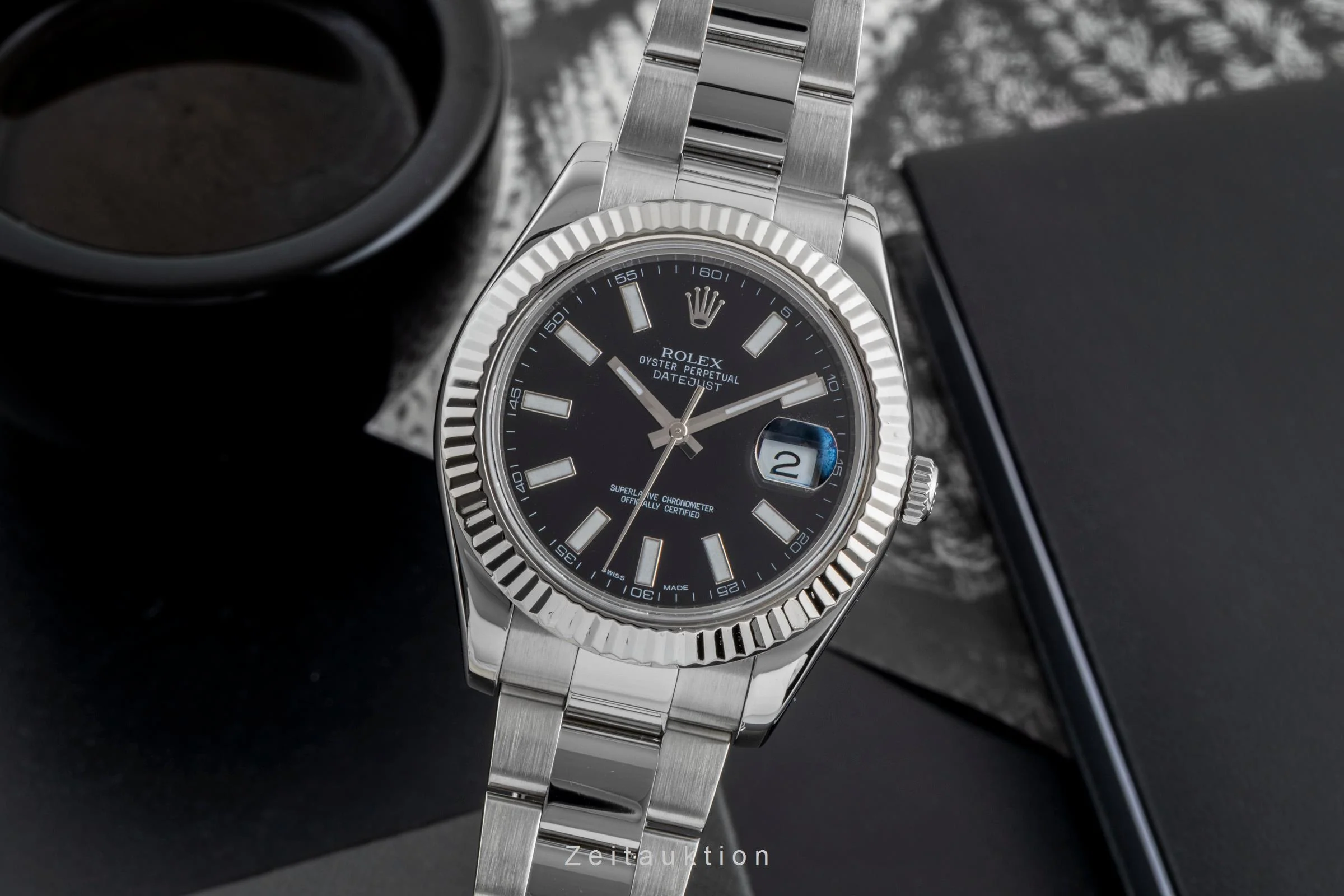 Rolex Datejust steel / white gold automatic men's watch 116334  [2506546] - Image 2