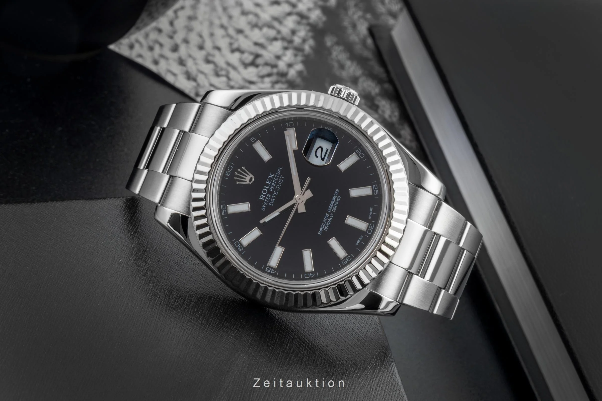 Rolex Datejust steel / white gold automatic men's watch 116334  [2506546] - Image 3