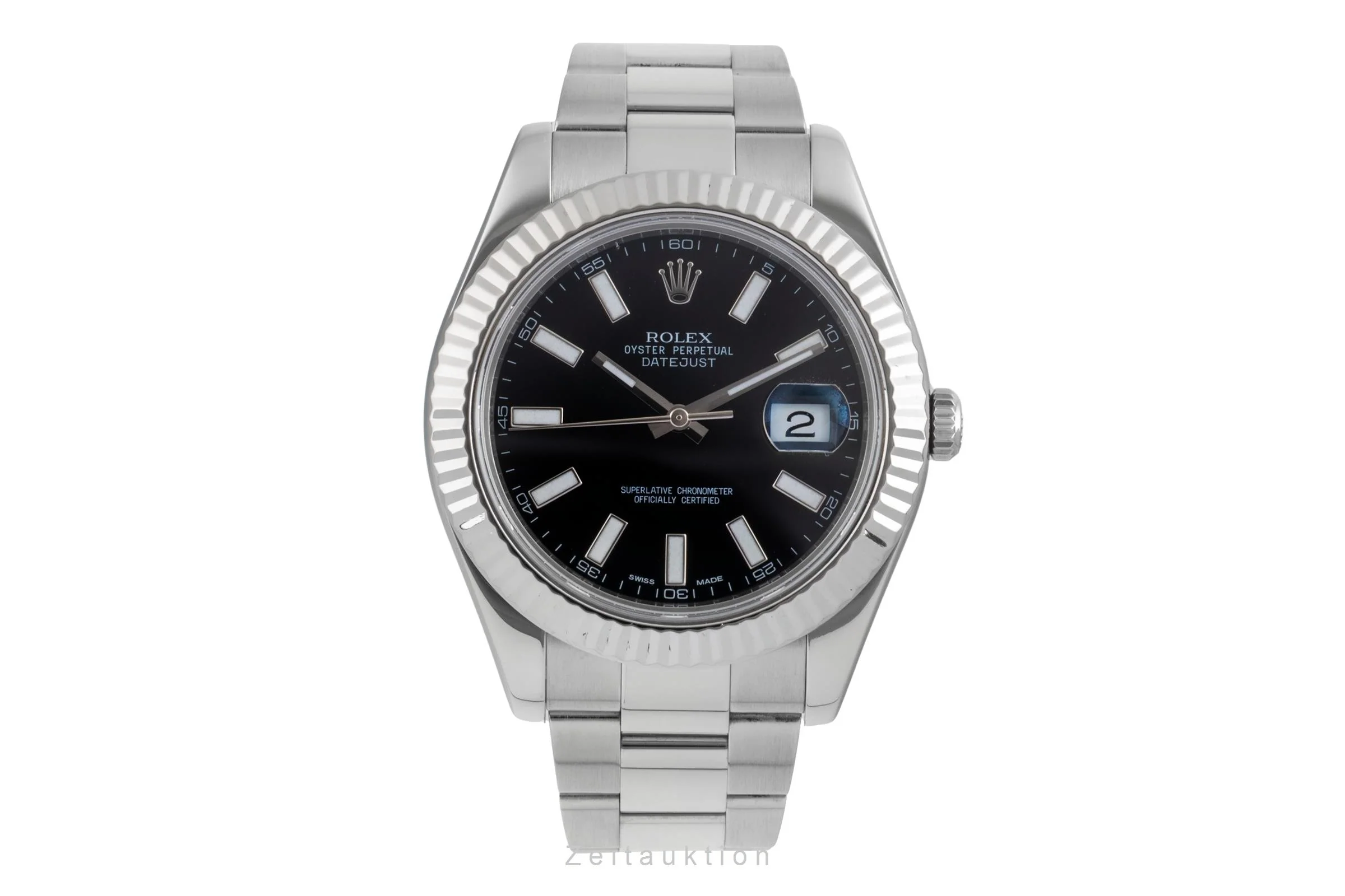 Rolex Datejust steel / white gold automatic men's watch 116334  [2506546] - Image 5