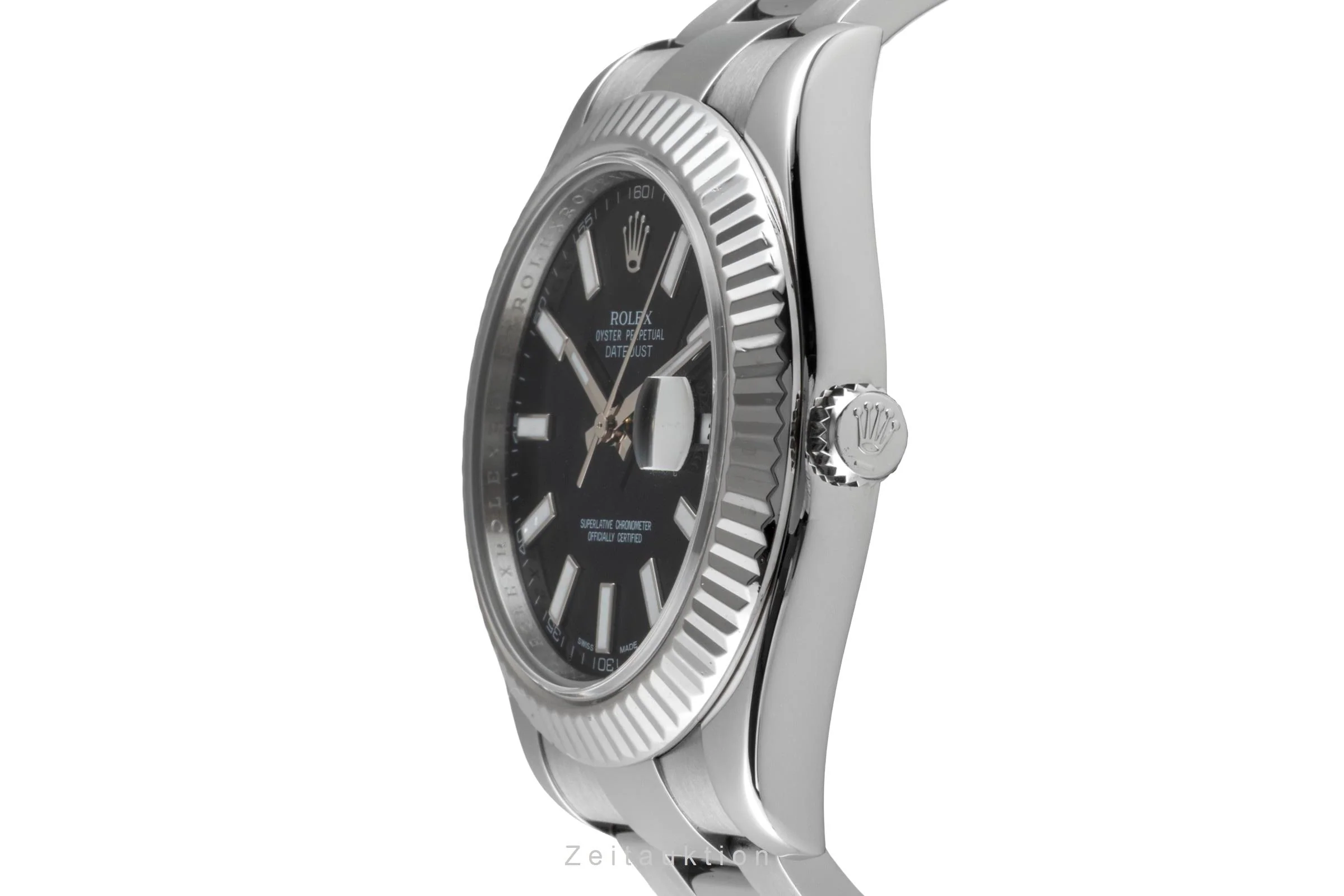Rolex Datejust steel / white gold automatic men's watch 116334  [2506546] - Image 7