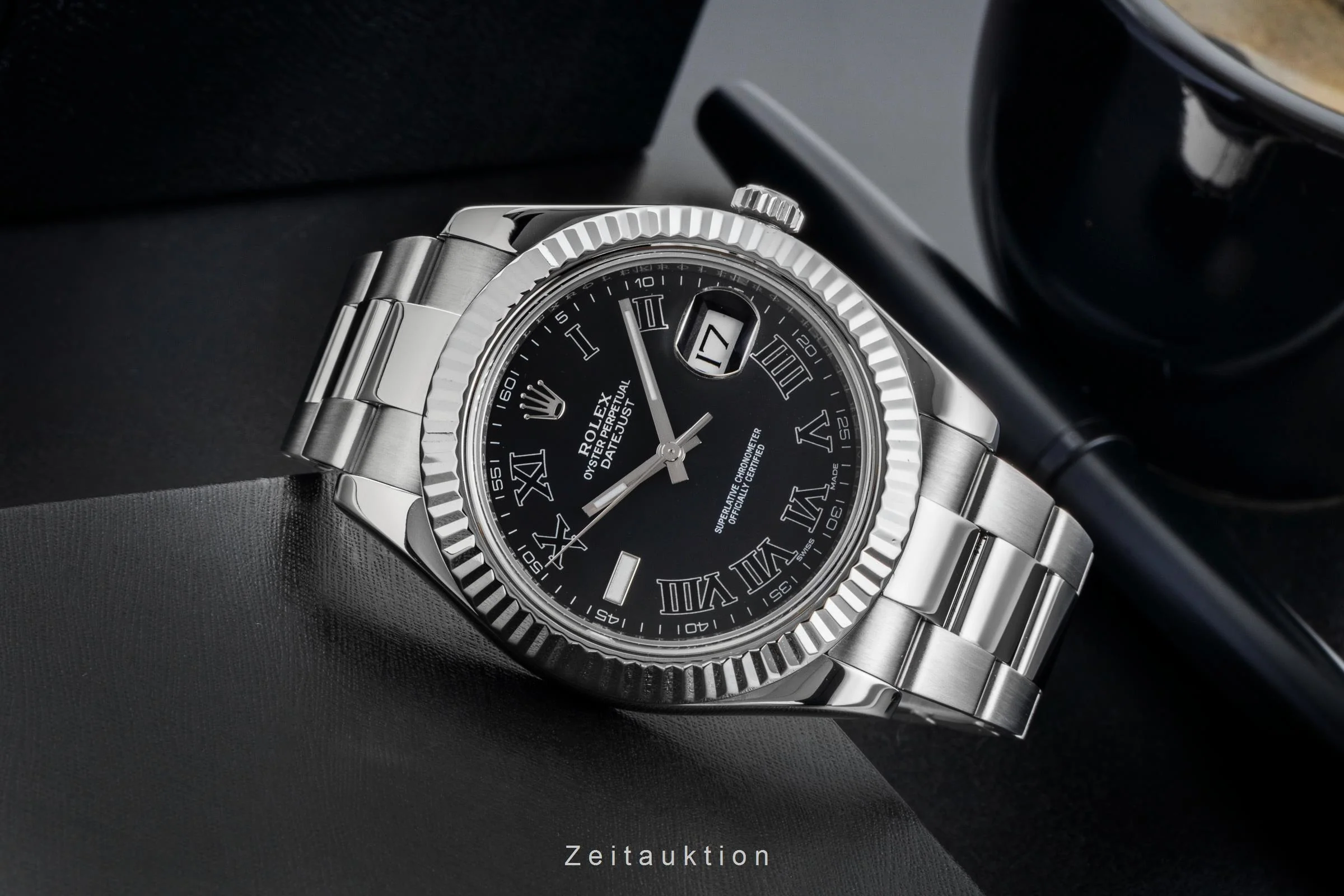 Rolex Datejust steel / white gold automatic men's watch 116334  [2506963] - Image 3