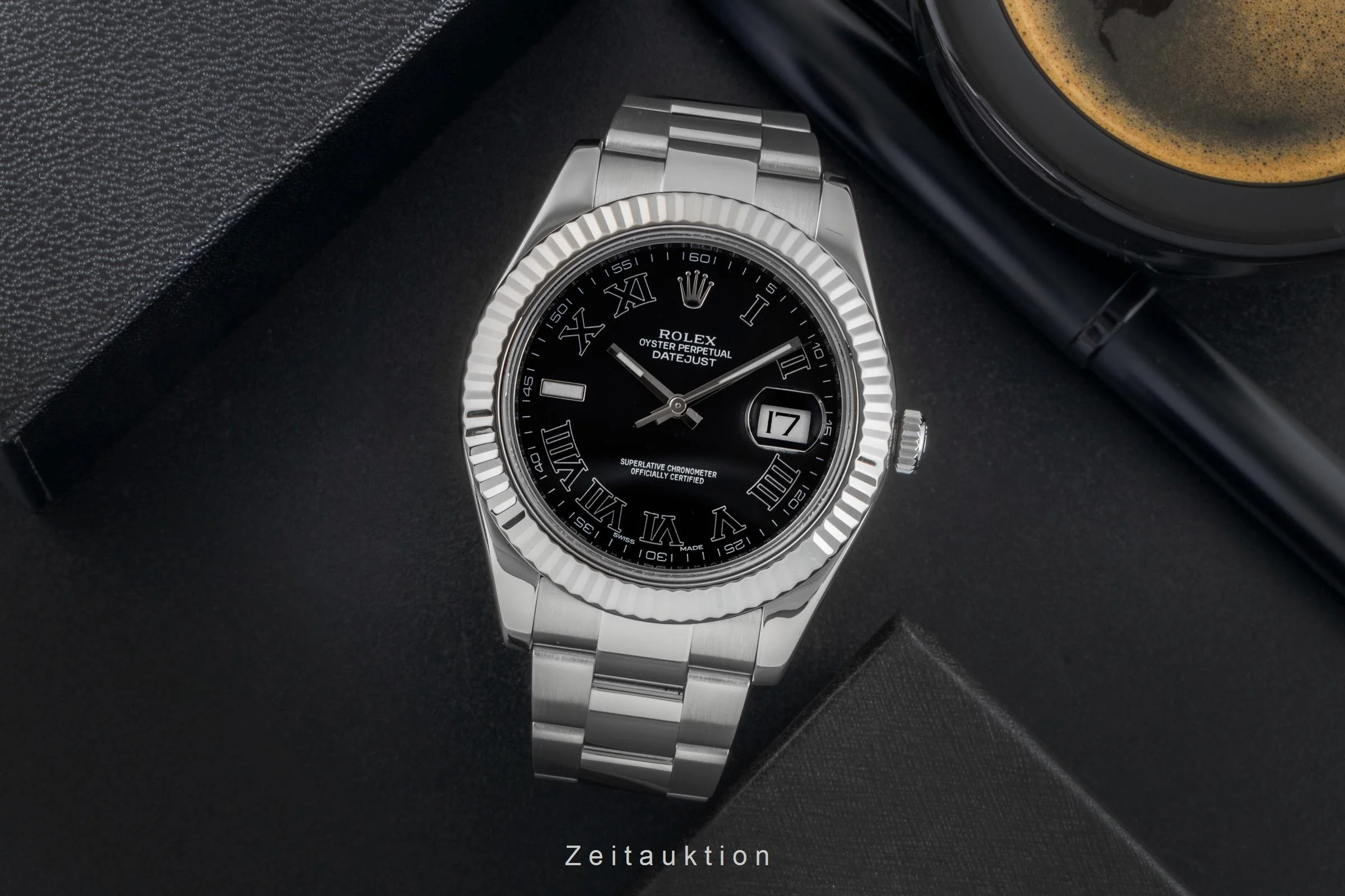 Rolex Datejust steel / white gold automatic men's watch 116334  [2506963] - Image 4