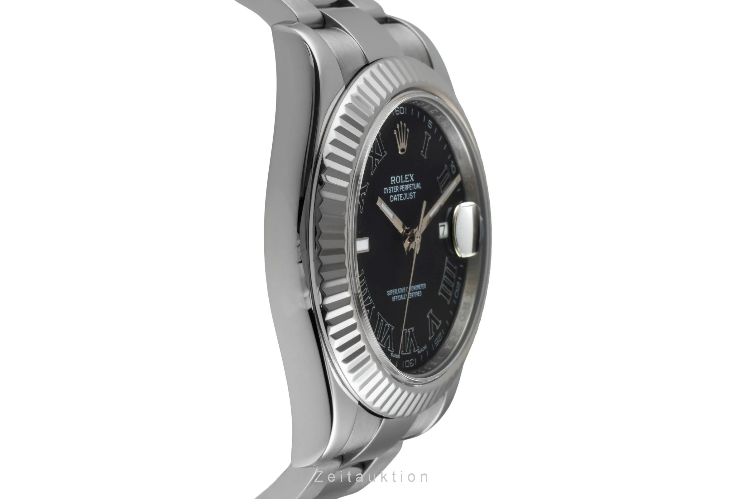 Rolex Datejust steel / white gold automatic men's watch 116334  [2506963] - Image 8