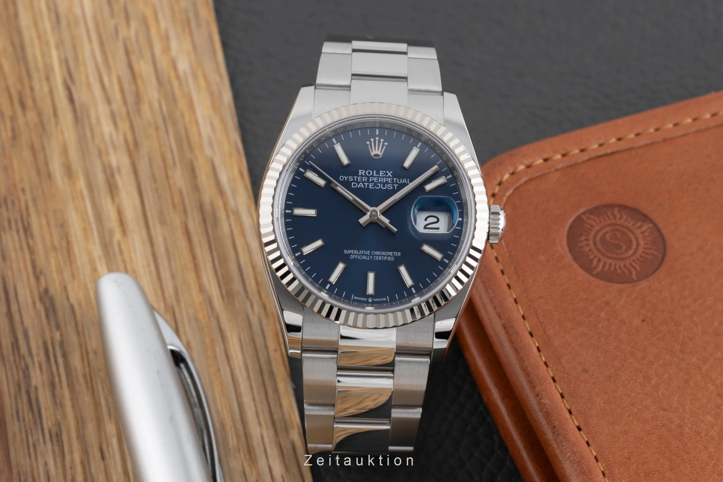 Rolex Datejust steel / white gold automatic men's watch 126234  [2503176] - Image 4
